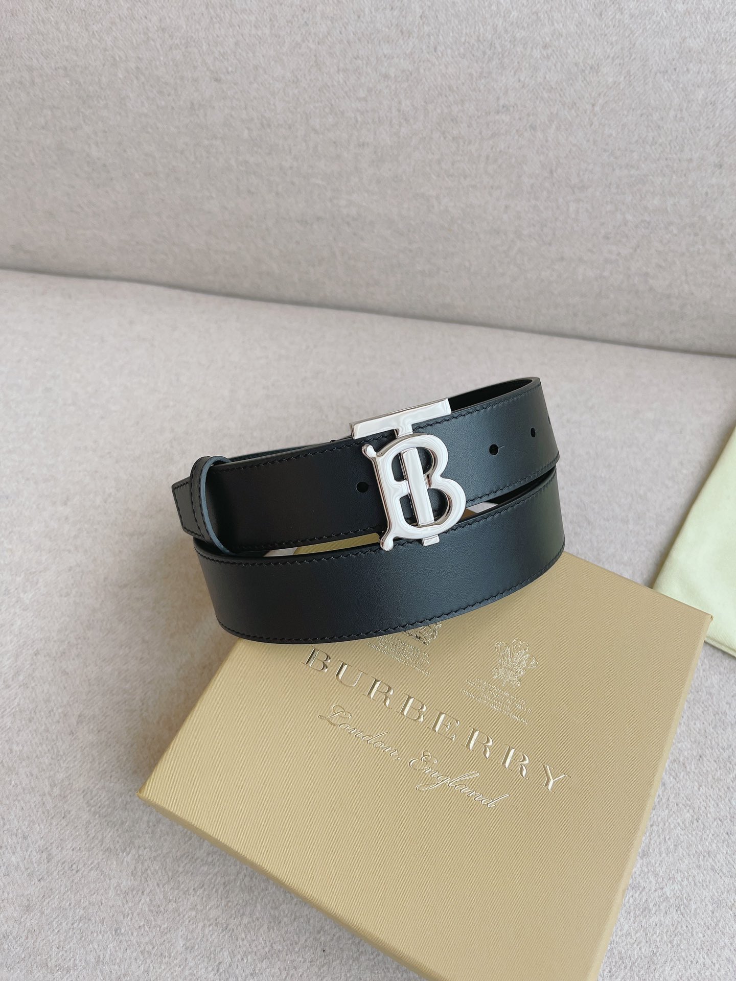 Basic Belt Top Grain Leather 34mm