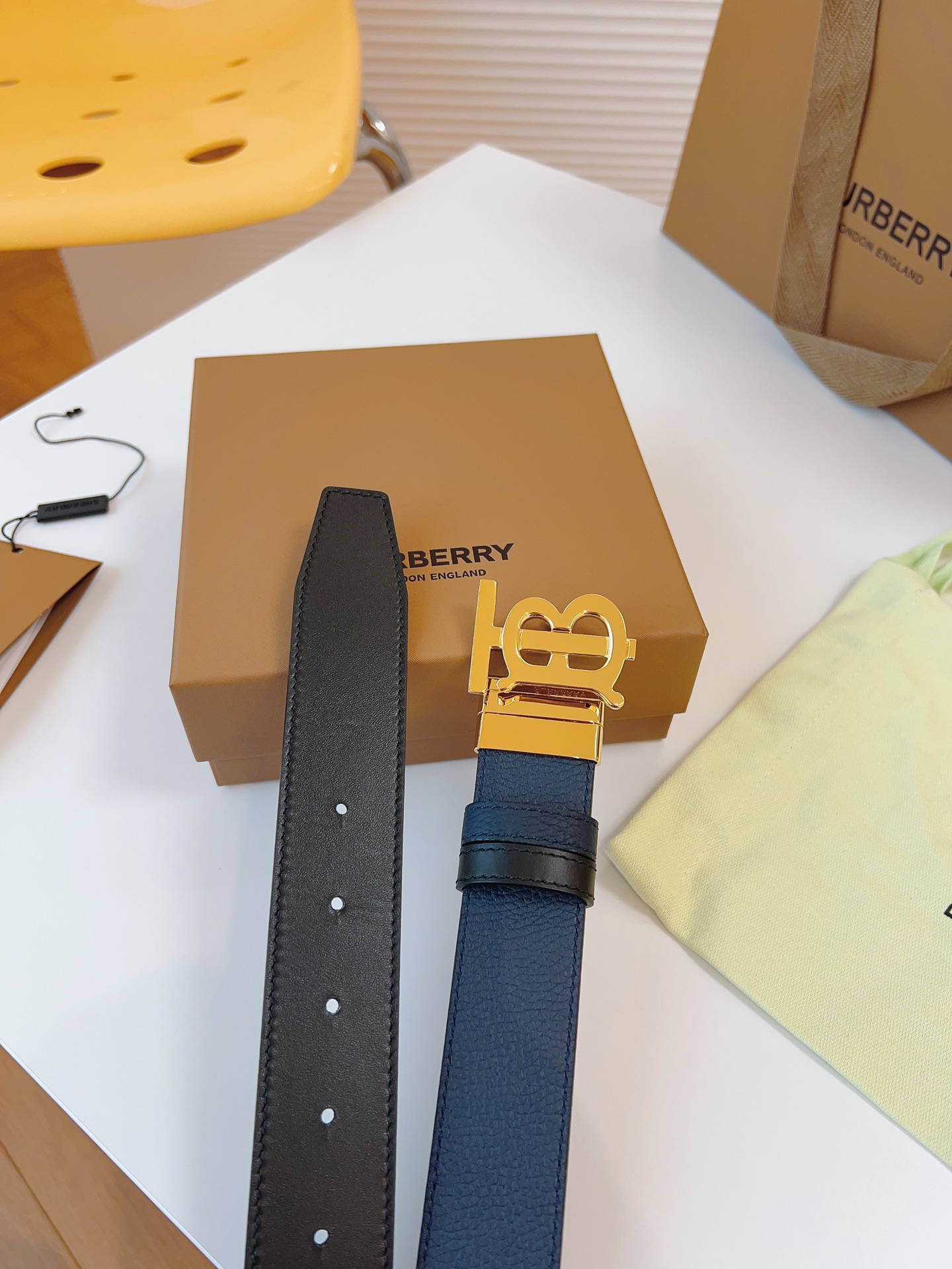 Basic Belt Top Grain Leather 34mm