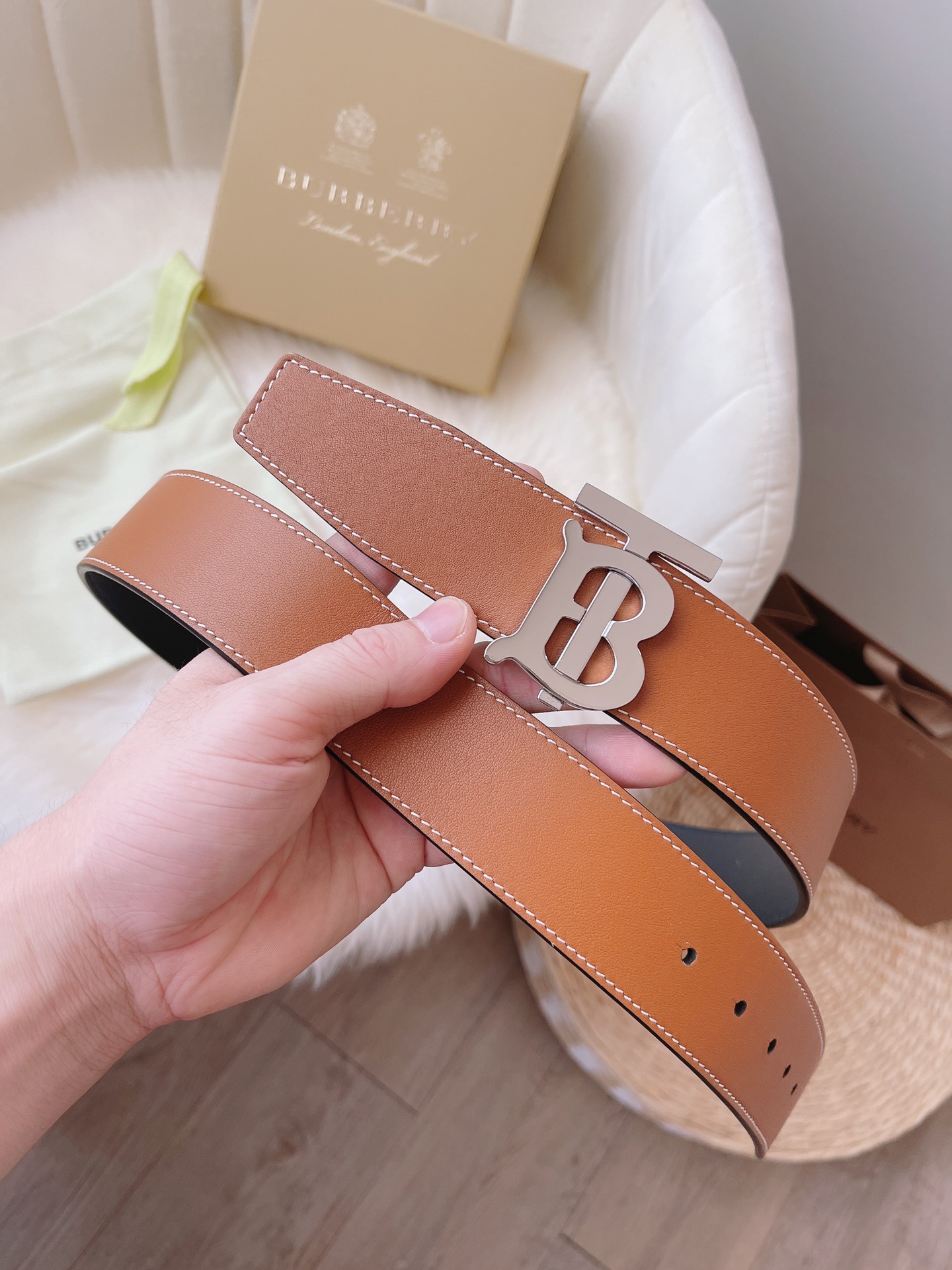 Basic Belt Top Grain Leather 38mm