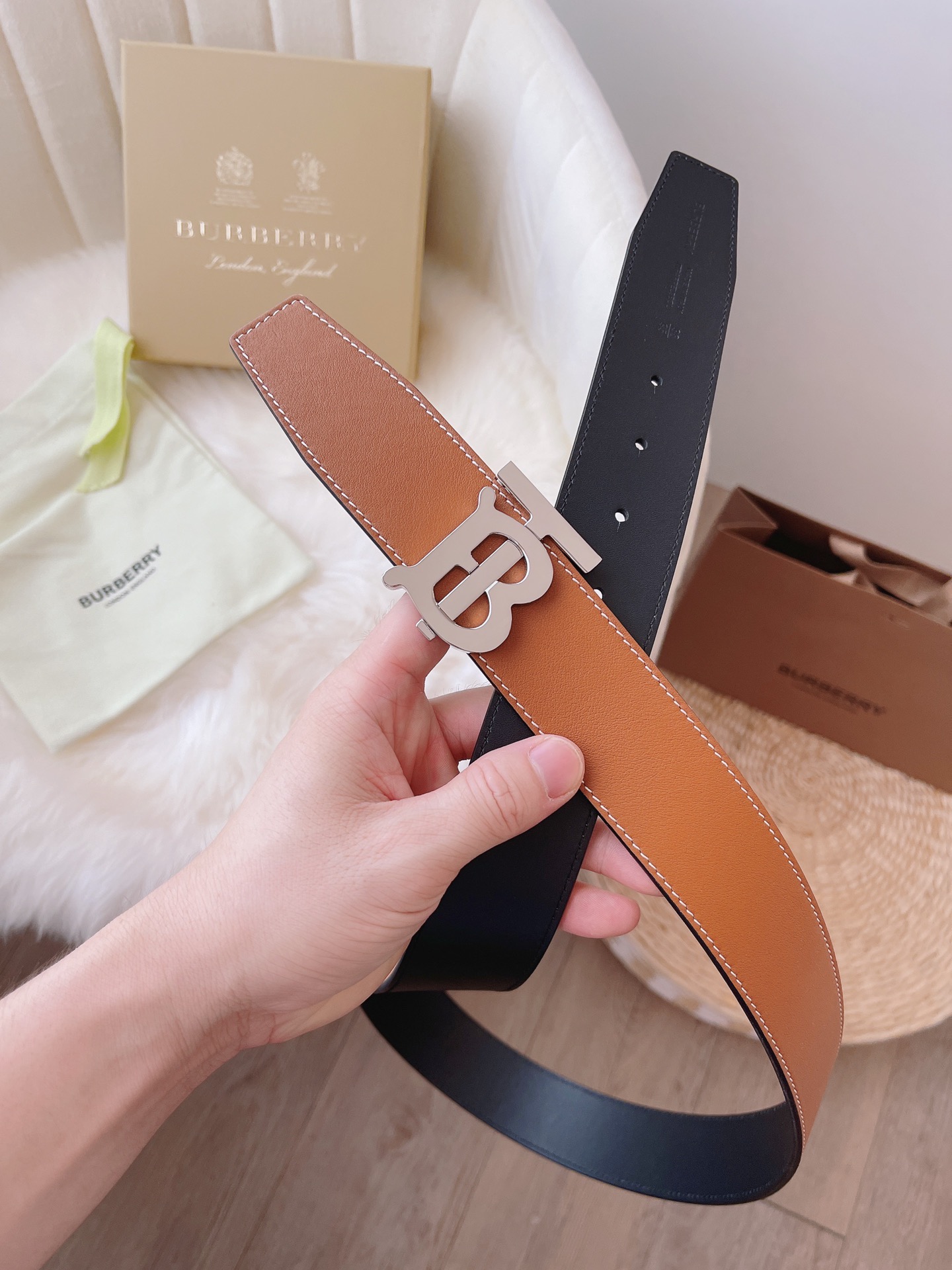 Basic Belt Top Grain Leather 38mm