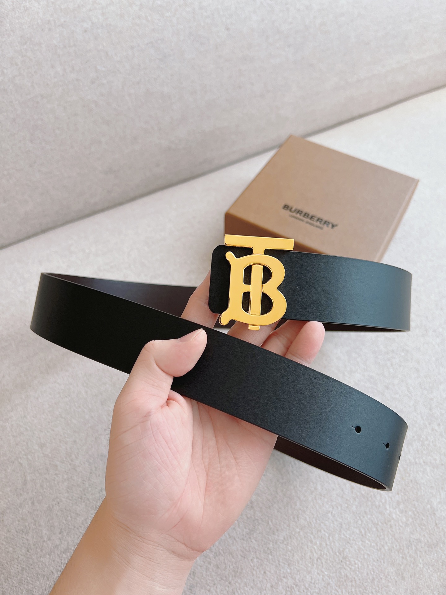 Basic Belt Top Grain Leather 38mm