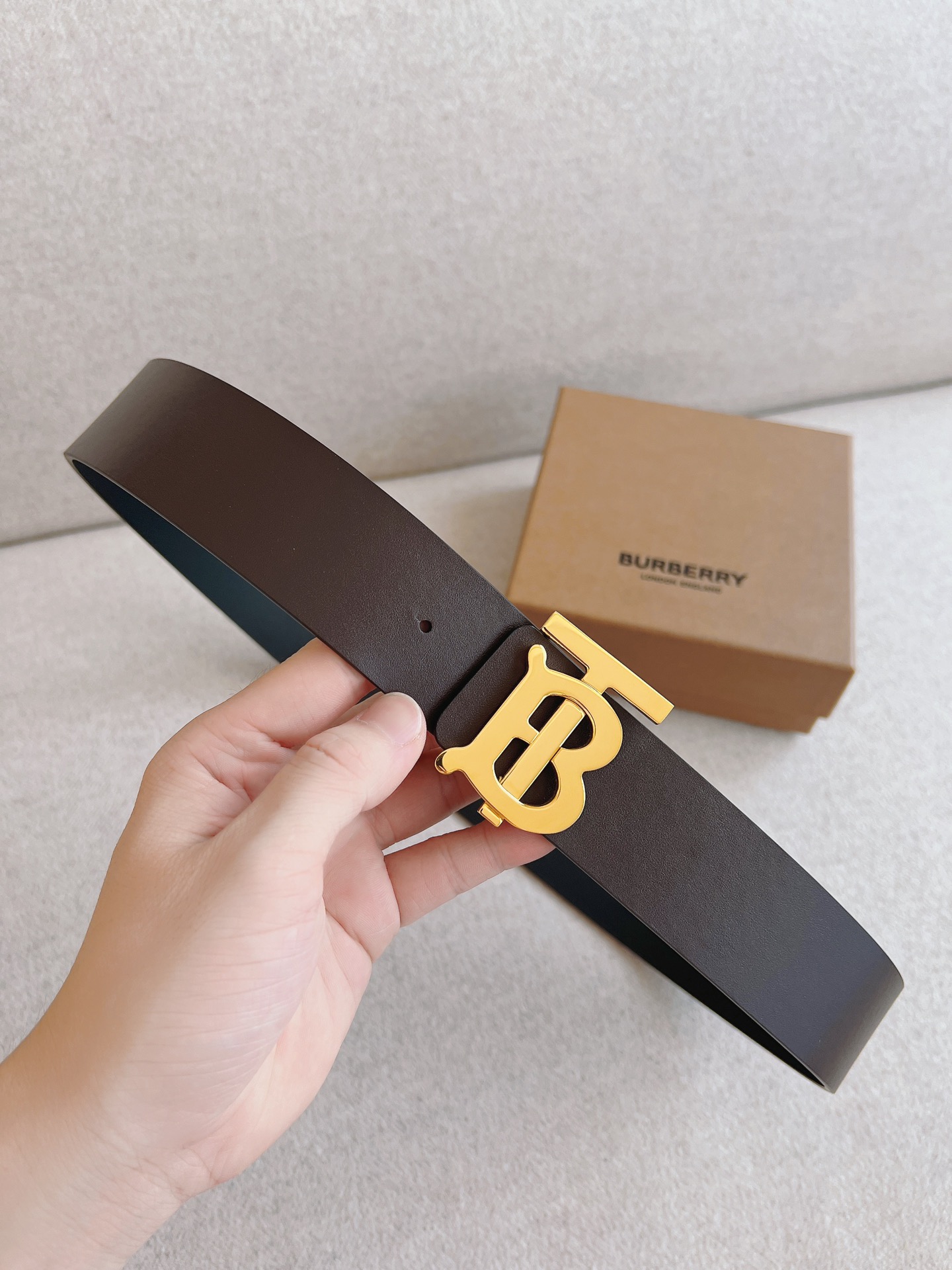 Basic Belt Top Grain Leather 38mm