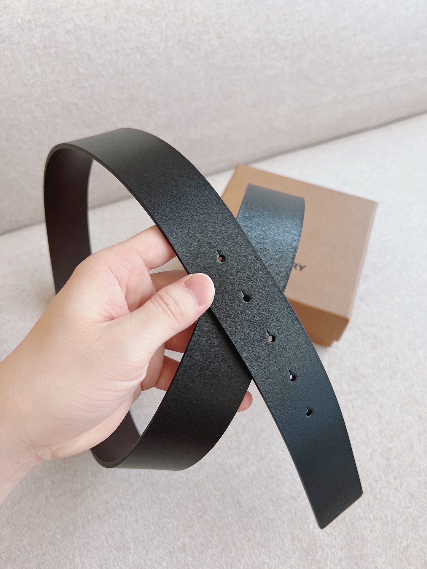 Basic Belt Top Grain Leather 38mm