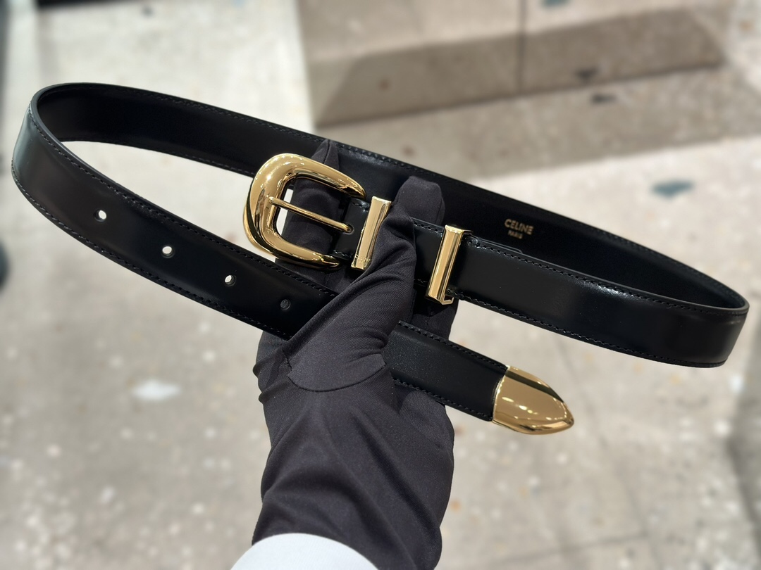 Celine Leather Belt S-l