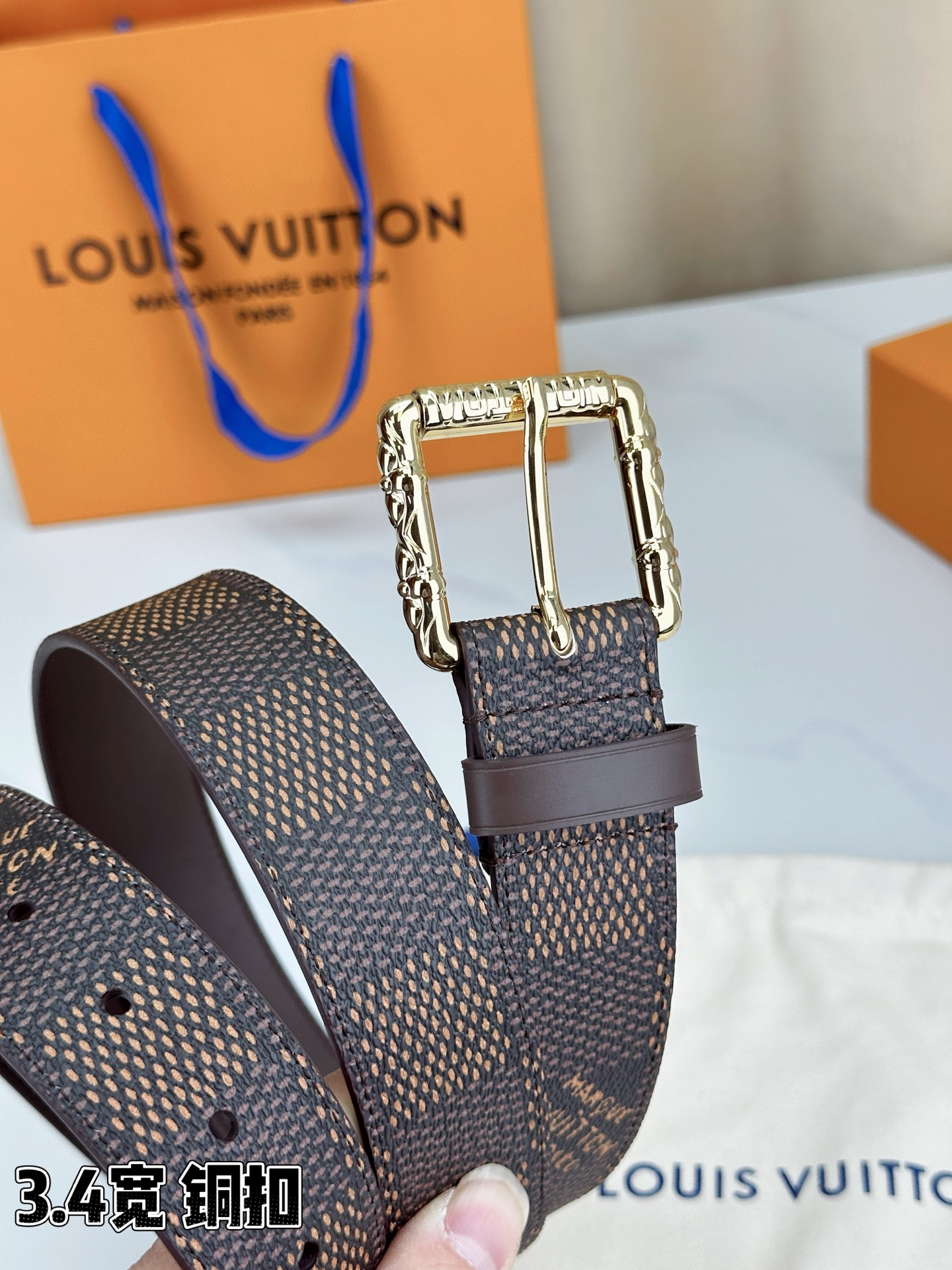 Male Basic Belt Top Grain Leather M