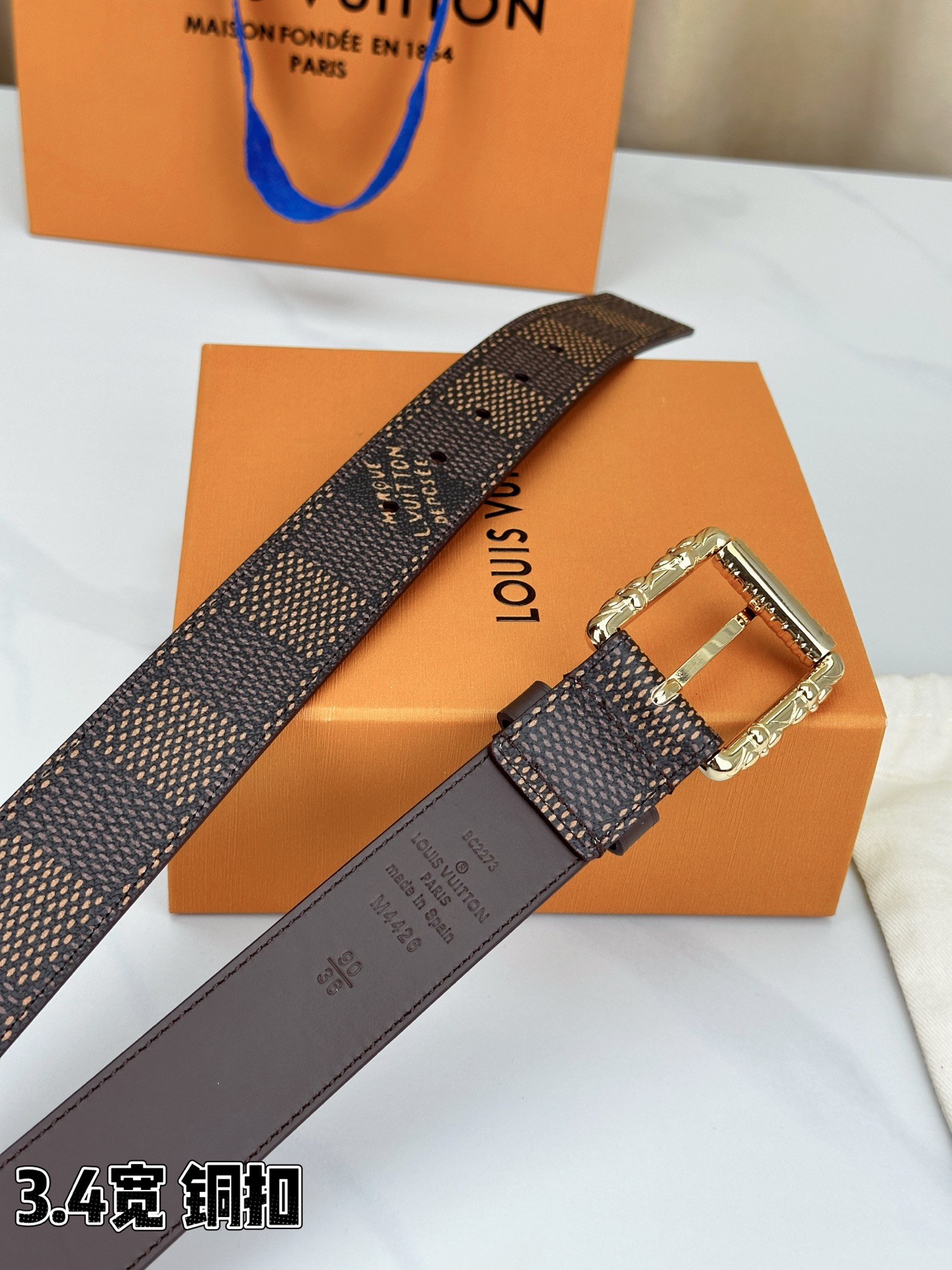 Male Basic Belt Top Grain Leather M