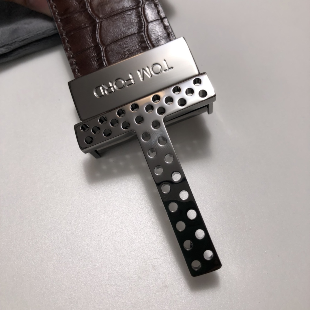 Tom Ford Leather Belt Cow Leather