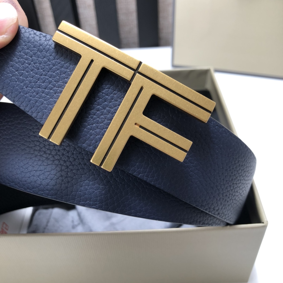 Tom Ford Leather Belt Cow Leather