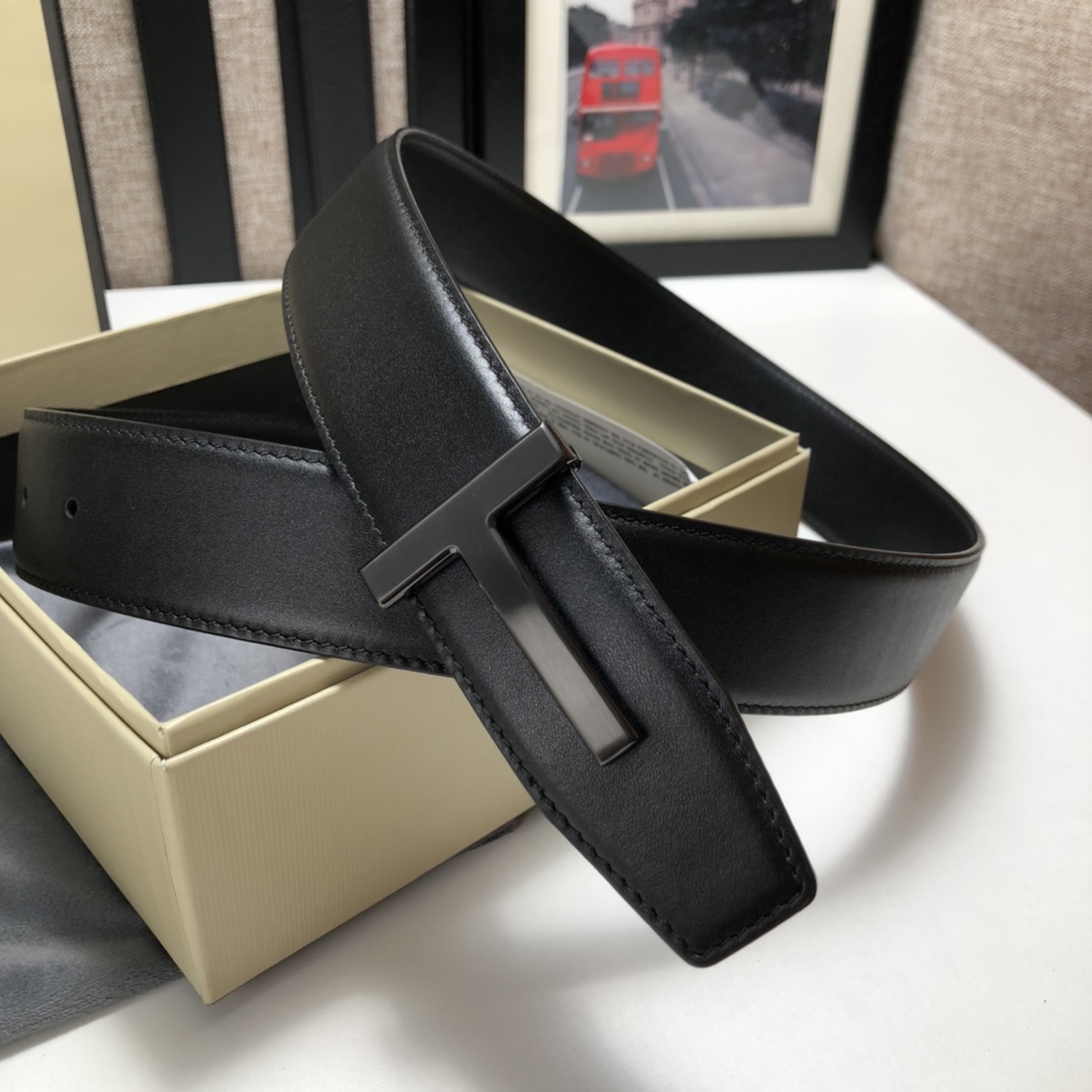 Tom Ford Leather Belt Cow Leather