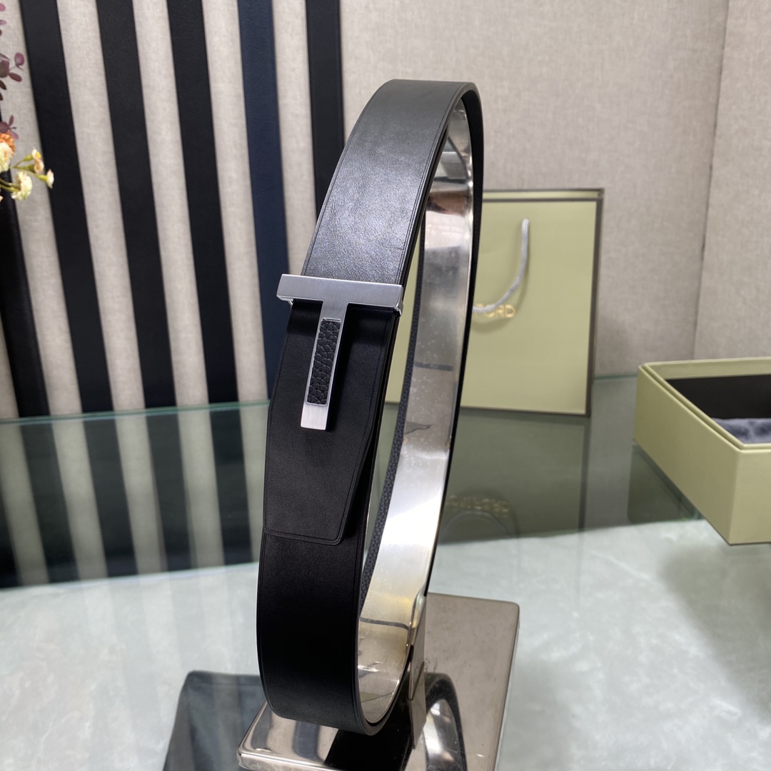 Tom Ford Basic Belt Top Grain Leather