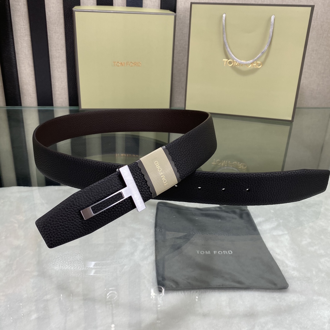 Tom Ford Basic Belt Top Grain Leather