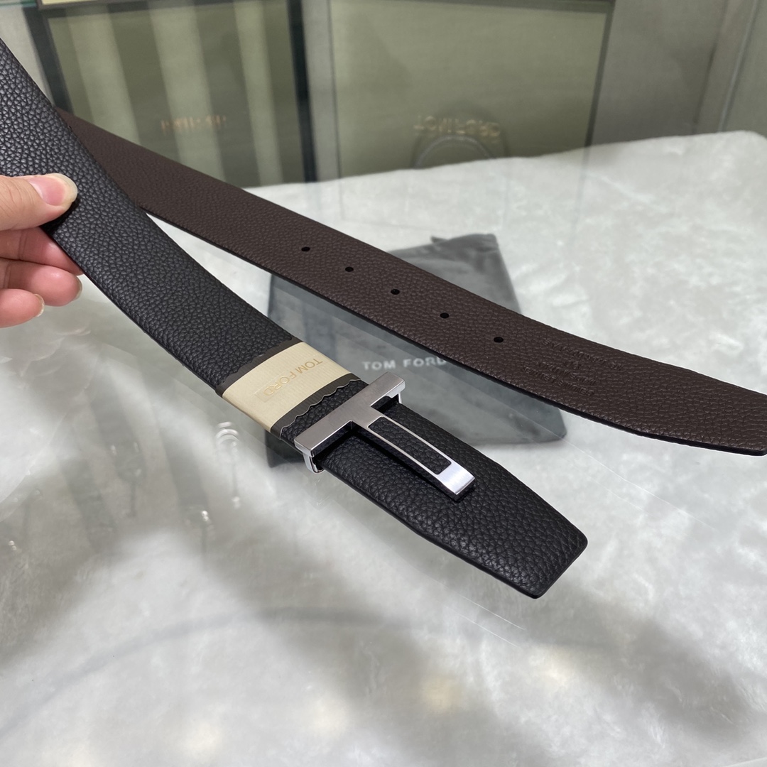 Tom Ford Basic Belt Top Grain Leather