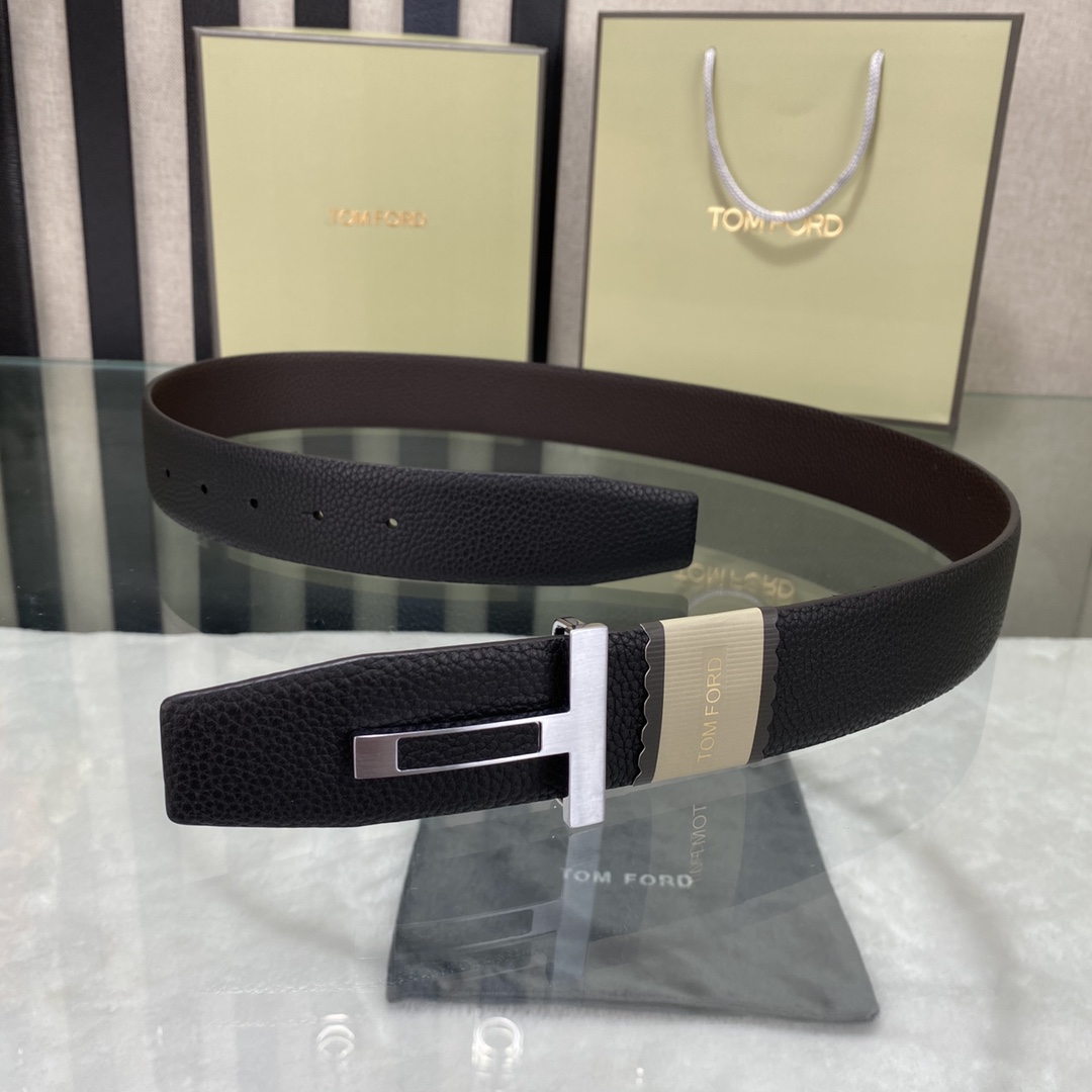 Tom Ford Basic Belt Top Grain Leather