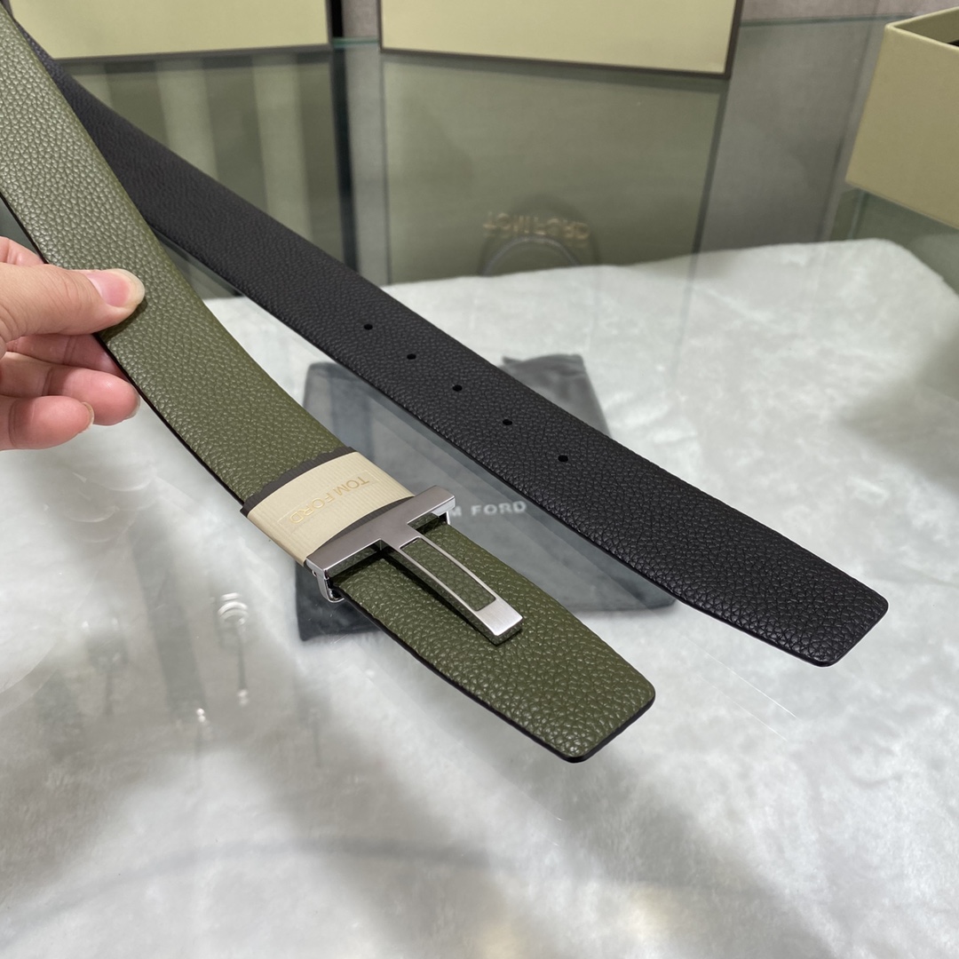 Tom Ford Basic Belt Top Grain Leather