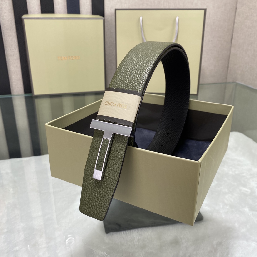 Tom Ford Basic Belt Top Grain Leather