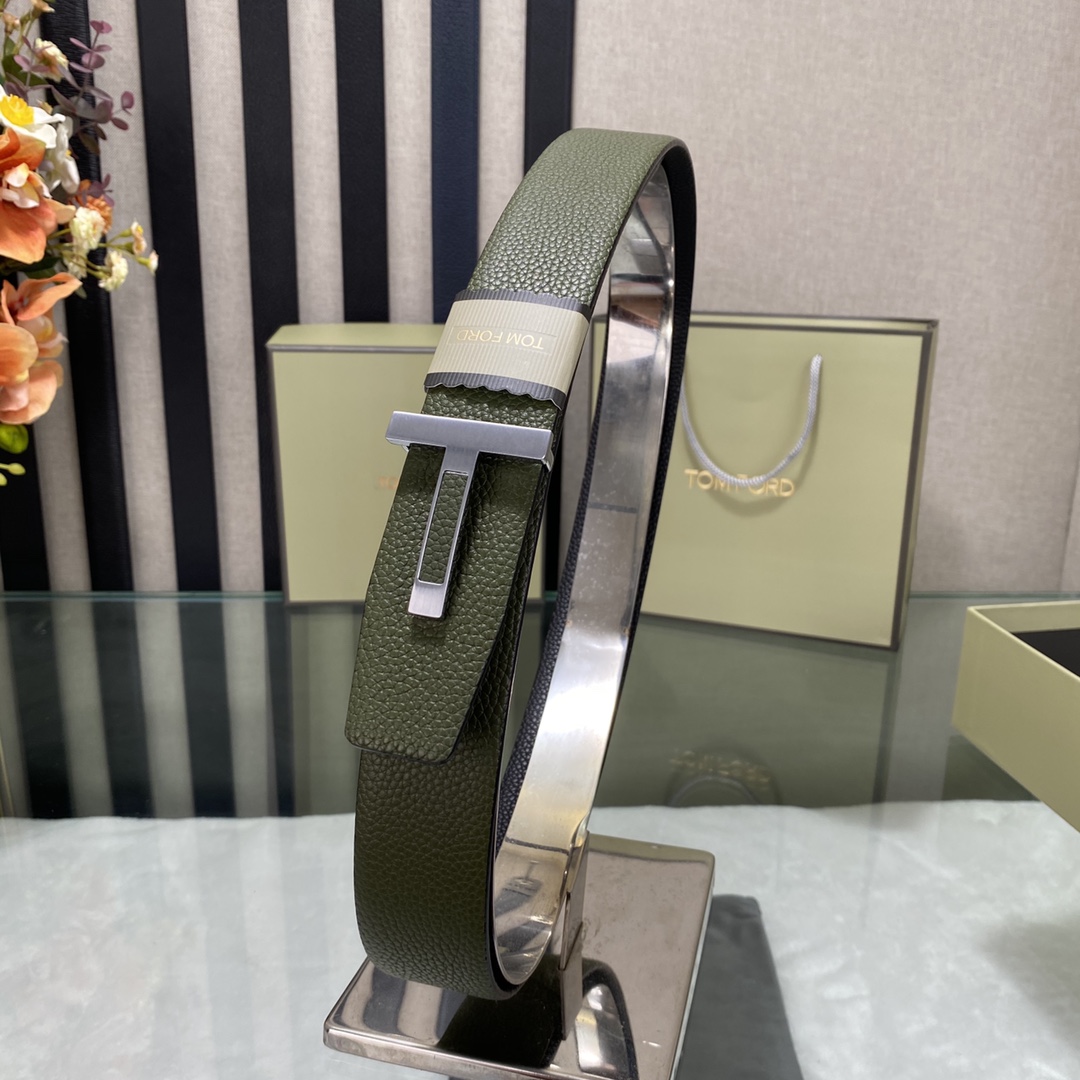 Tom Ford Basic Belt Top Grain Leather