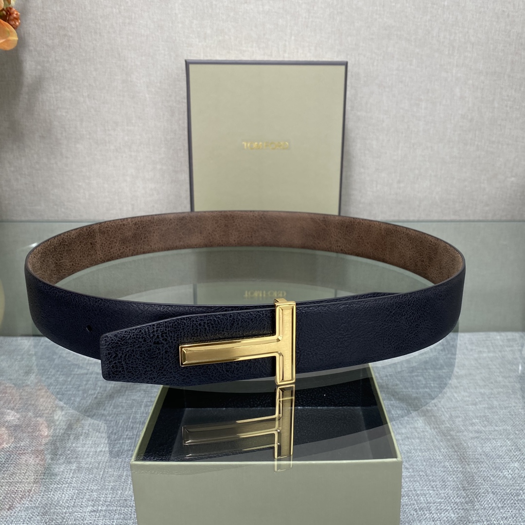 Tom Ford Basic Belt Top Grain Leather