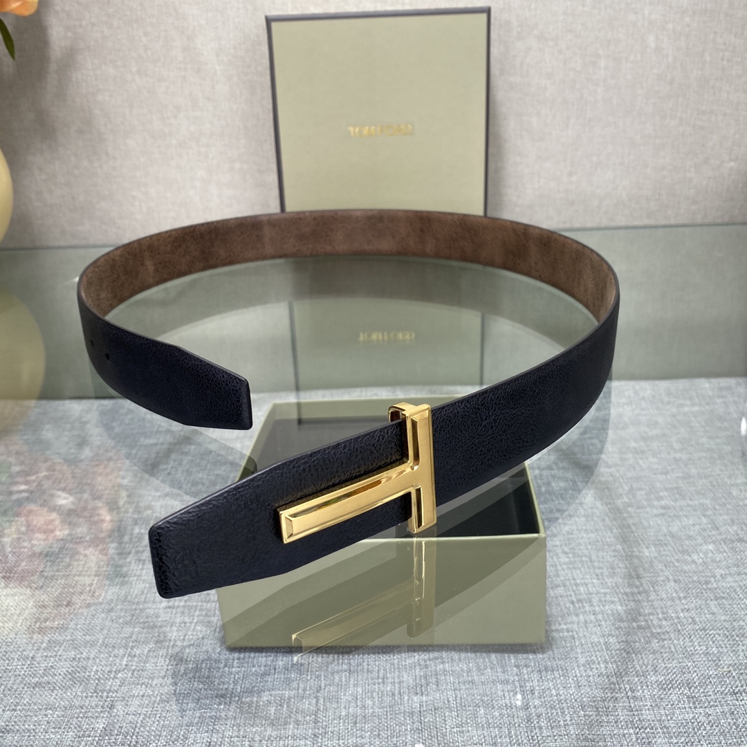 Tom Ford Basic Belt Top Grain Leather