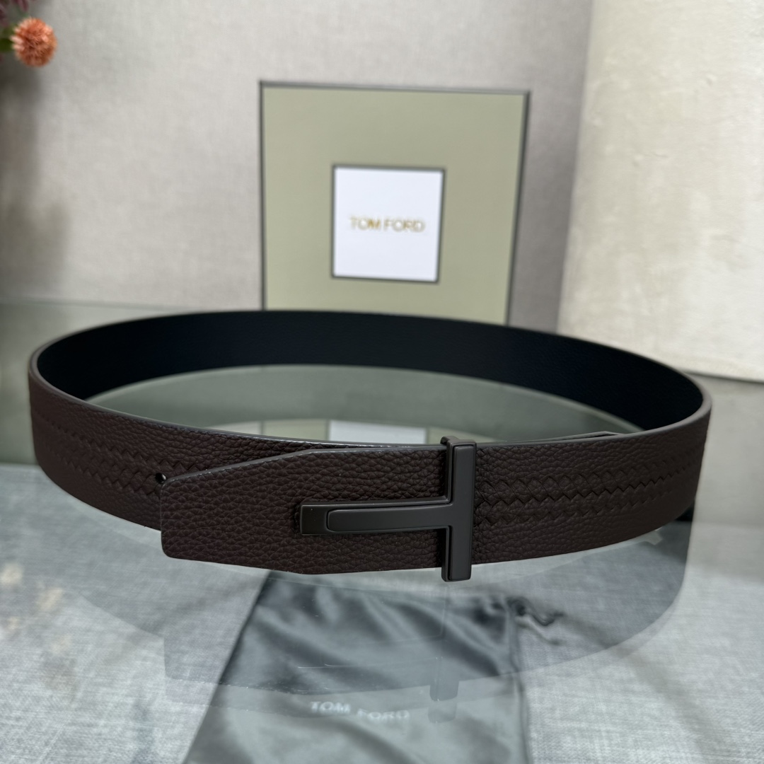 Tom Ford Basic Belt Top Grain Leather