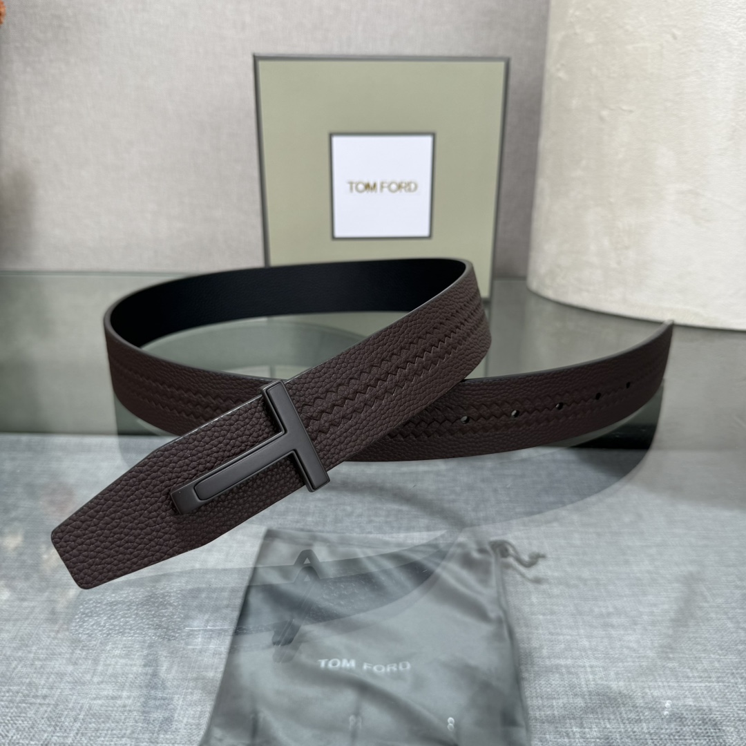 Tom Ford Basic Belt Top Grain Leather