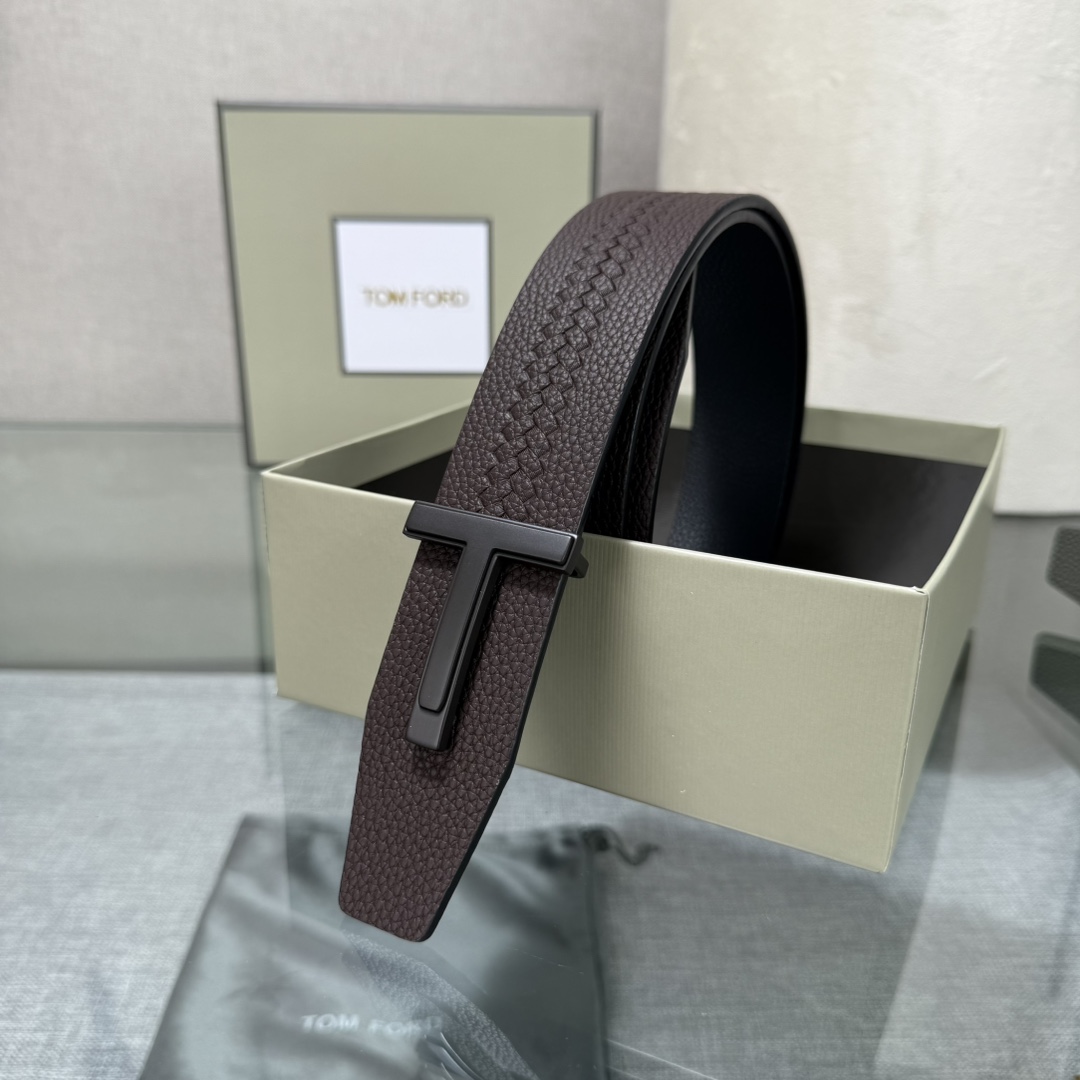 Tom Ford Basic Belt Top Grain Leather