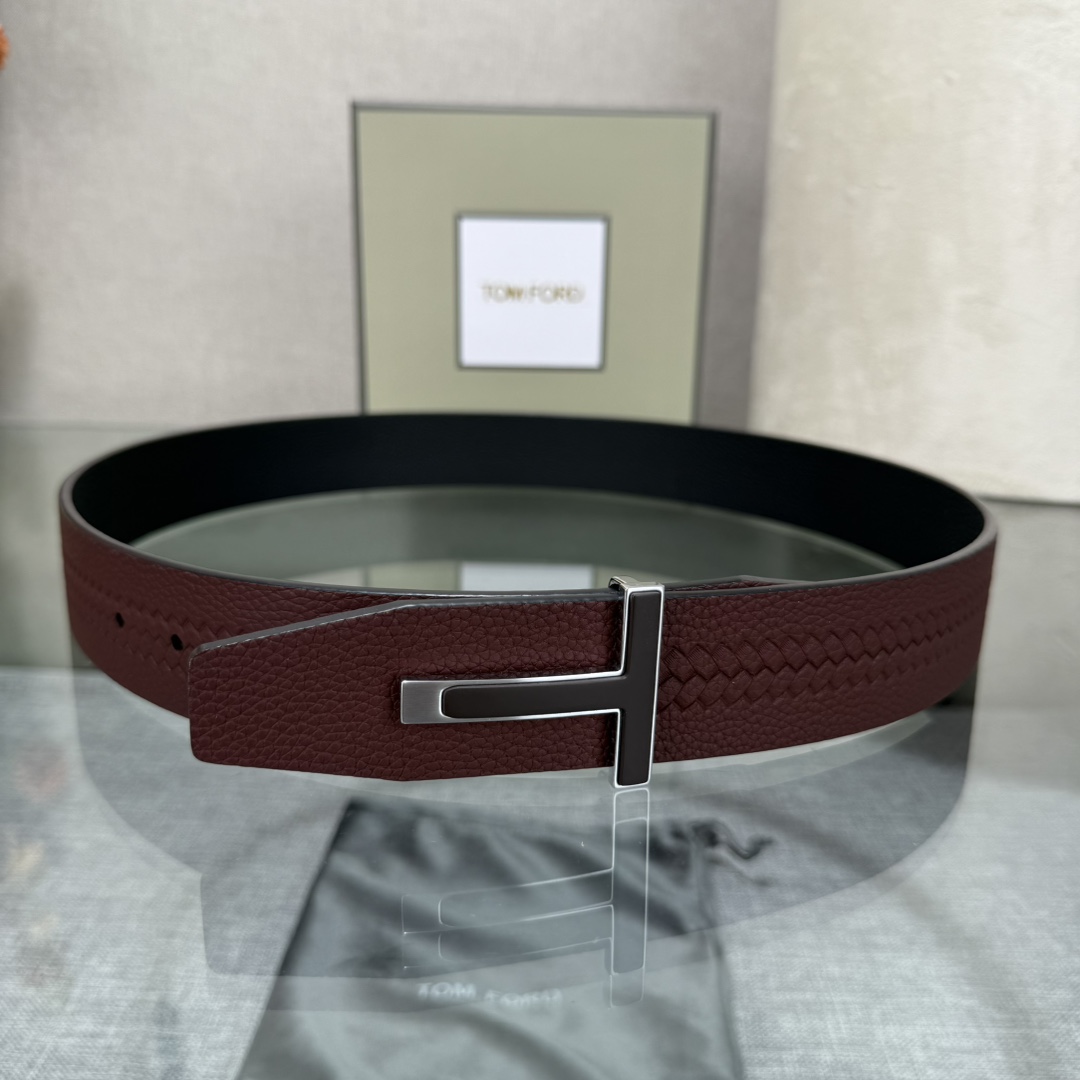 Tom Ford Basic Belt Top Grain Leather