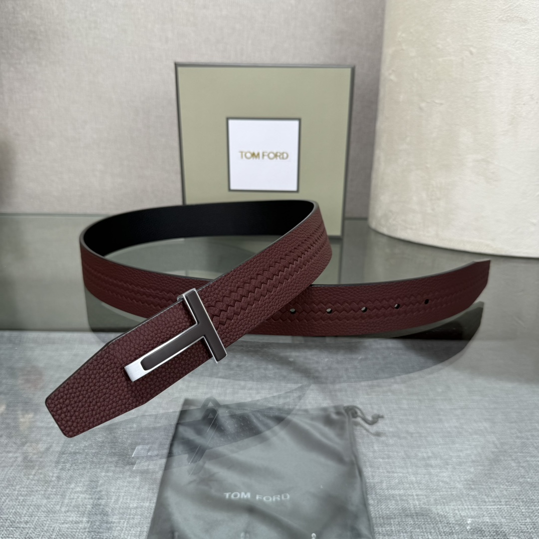 Tom Ford Basic Belt Top Grain Leather