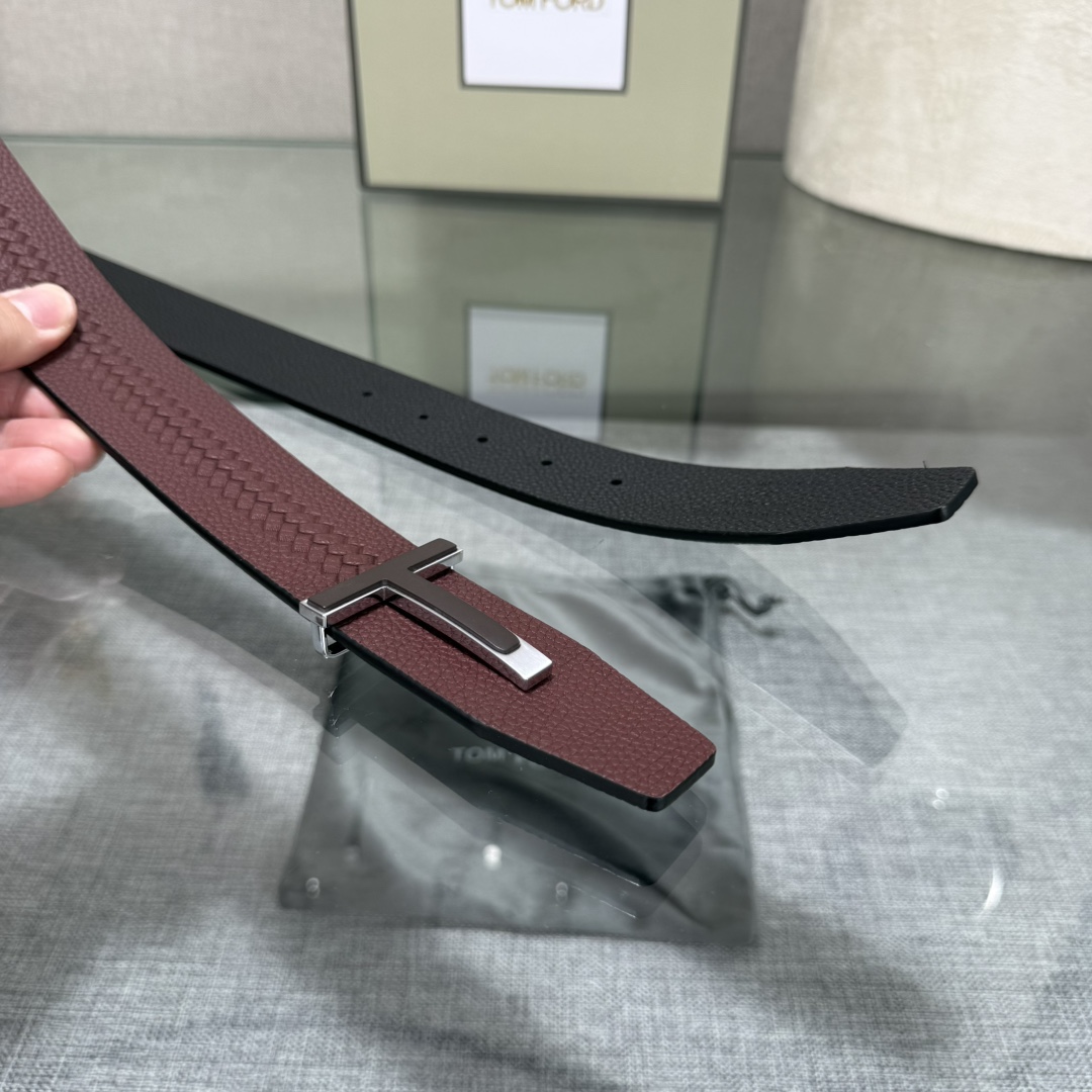 Tom Ford Basic Belt Top Grain Leather