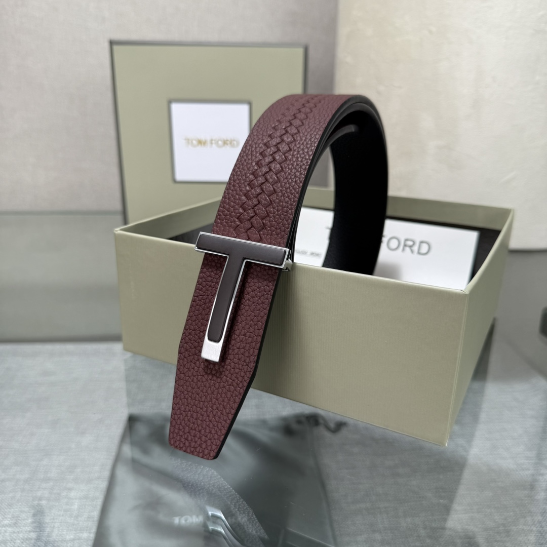 Tom Ford Basic Belt Top Grain Leather