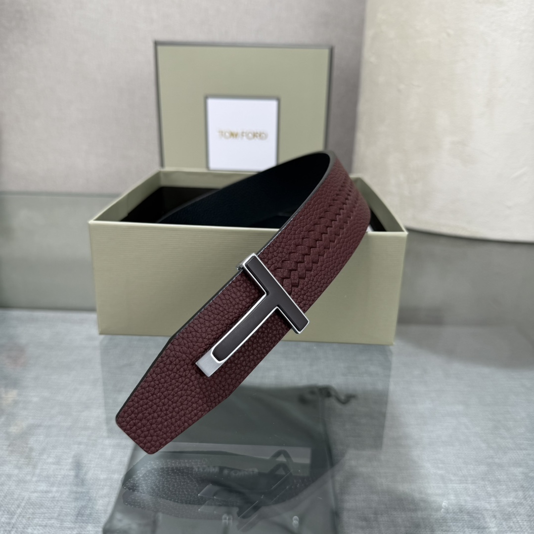 Tom Ford Basic Belt Top Grain Leather