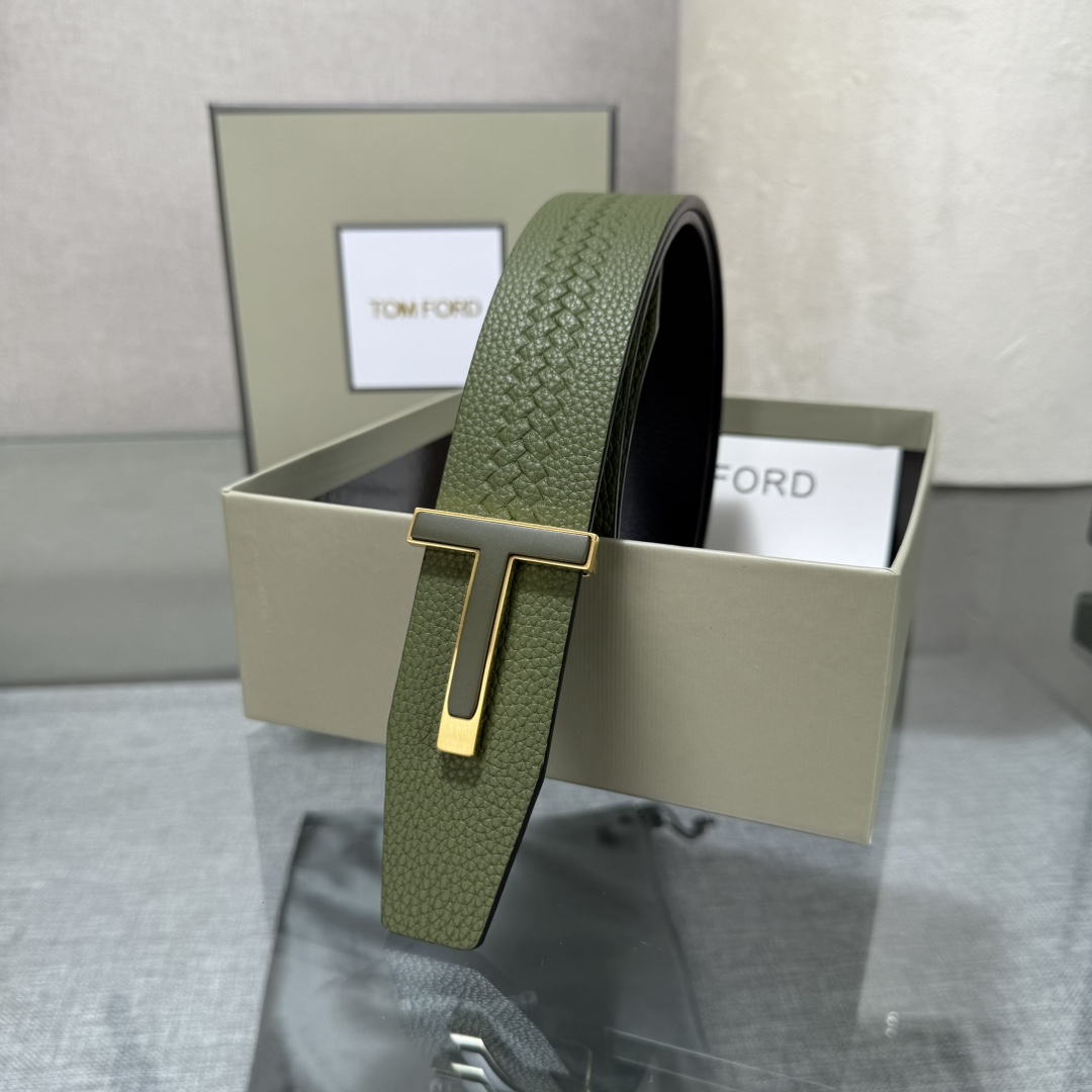 Tom Ford Basic Belt Top Grain Leather