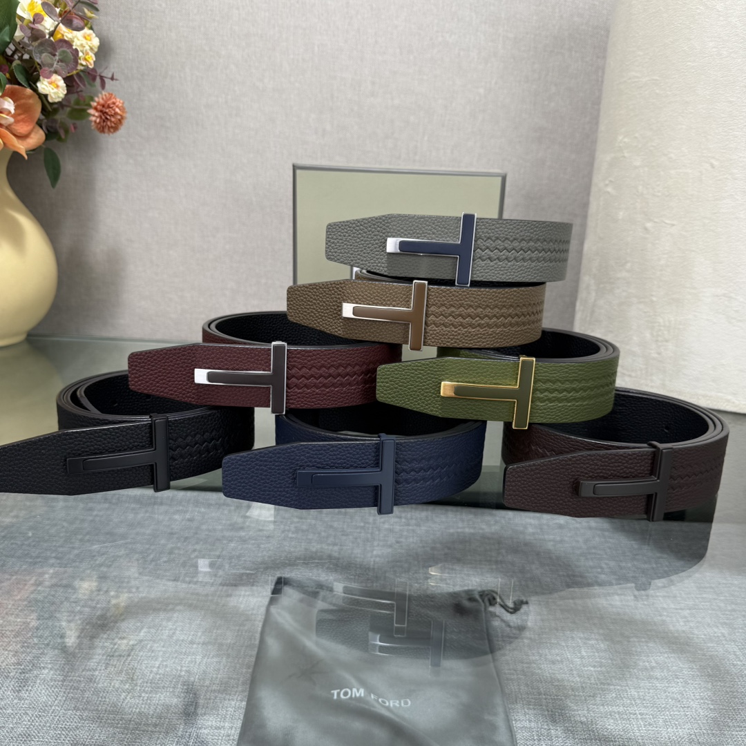 Tom Ford Basic Belt Top Grain Leather