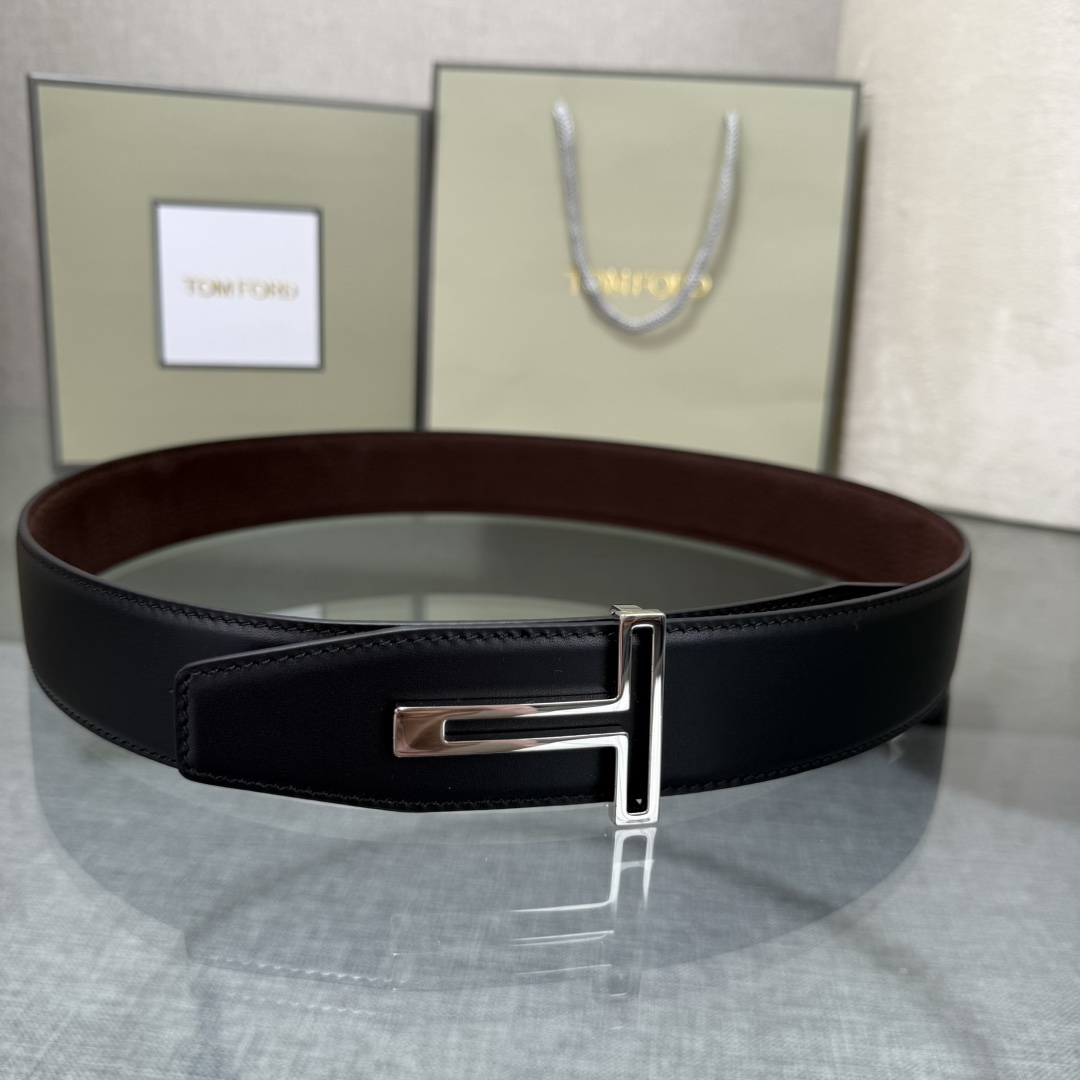 Tom Ford Basic Belt Top Grain Leather