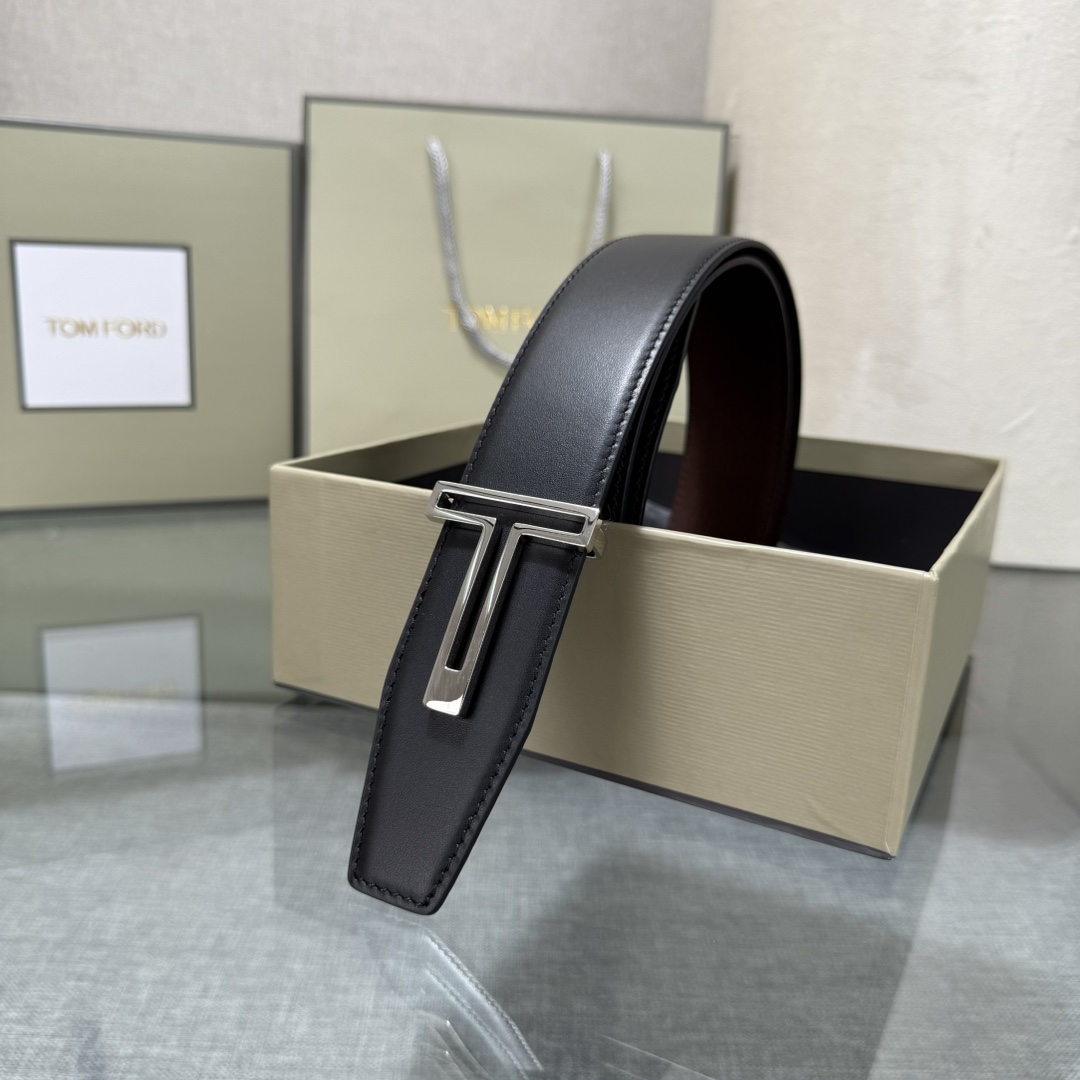 Tom Ford Basic Belt Top Grain Leather