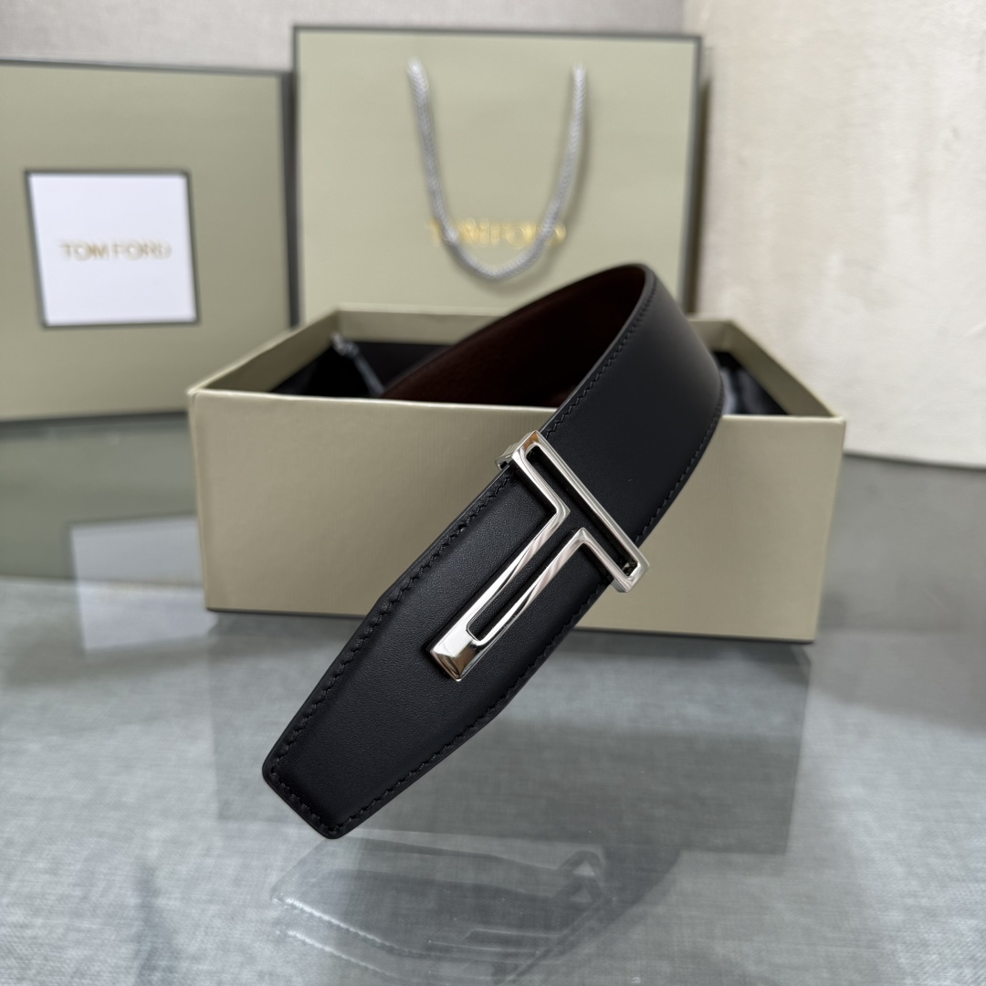 Tom Ford Basic Belt Top Grain Leather