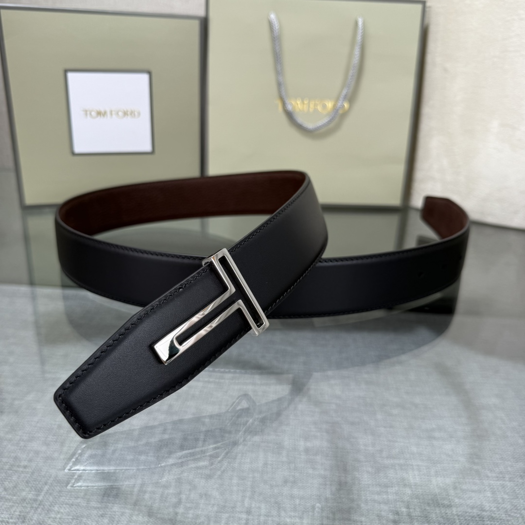 Tom Ford Basic Belt Top Grain Leather