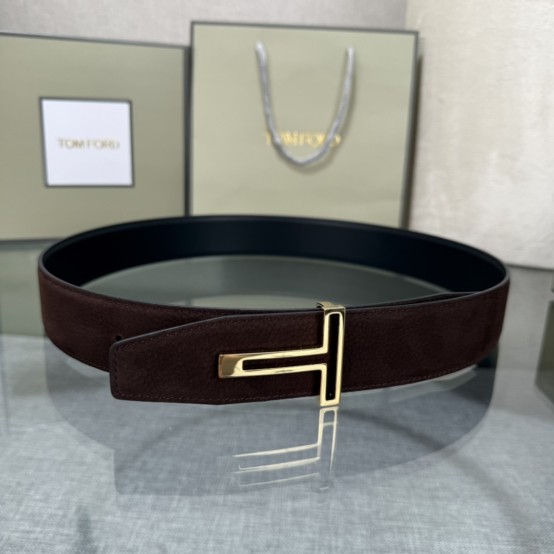 Tom Ford Basic Belt Top Grain Leather