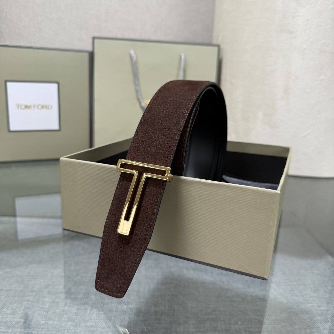 Tom Ford Basic Belt Top Grain Leather