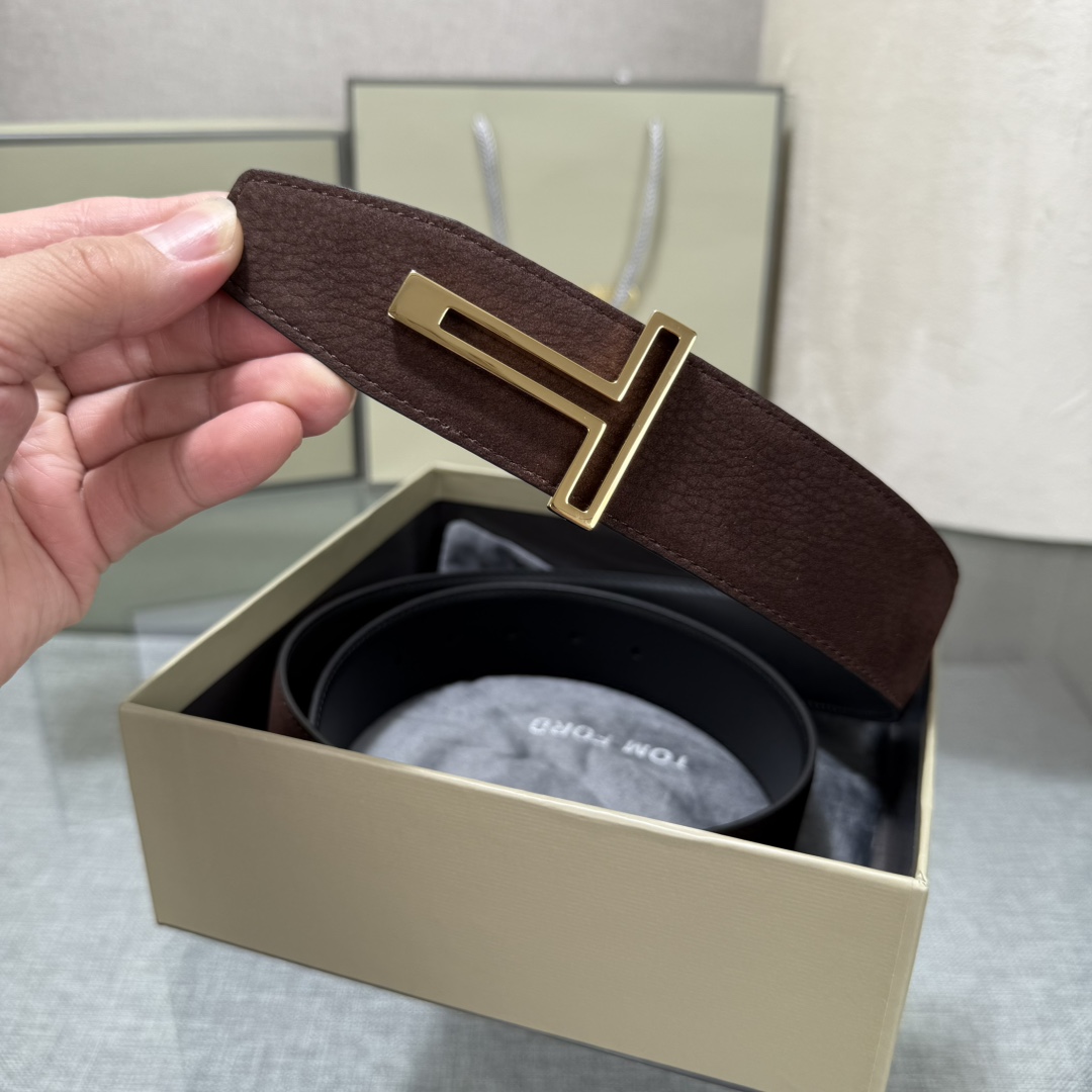 Tom Ford Basic Belt Top Grain Leather