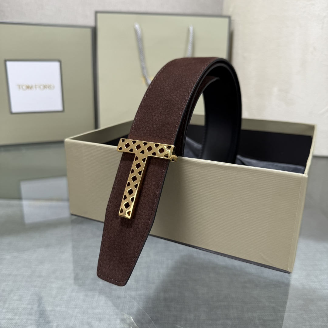 Tom Ford Basic Belt Top Grain Leather