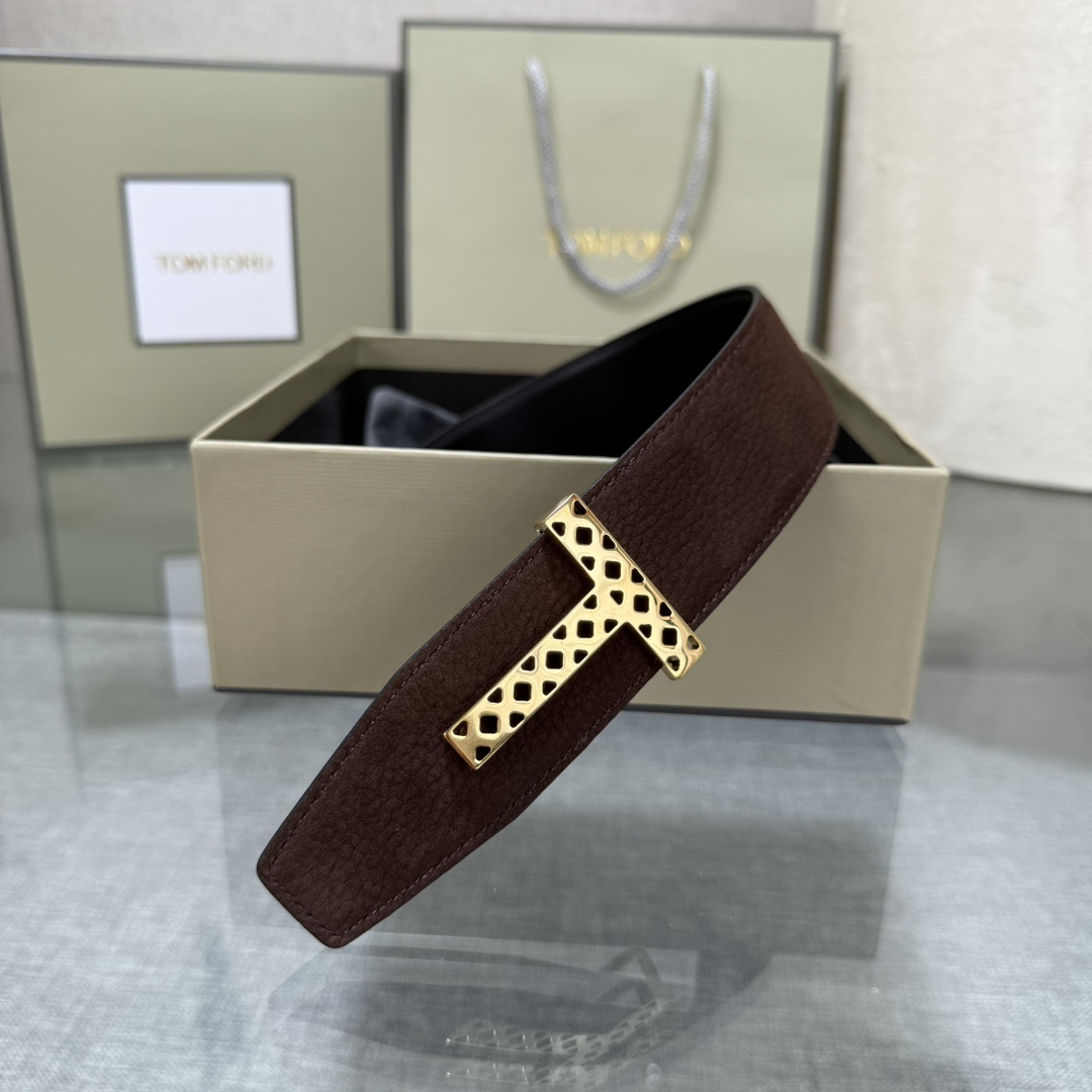 Tom Ford Basic Belt Top Grain Leather