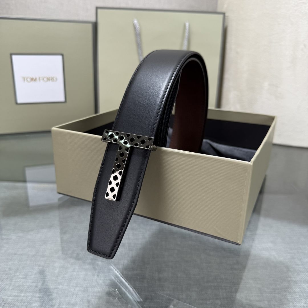 Tom Ford Basic Belt Top Grain Leather