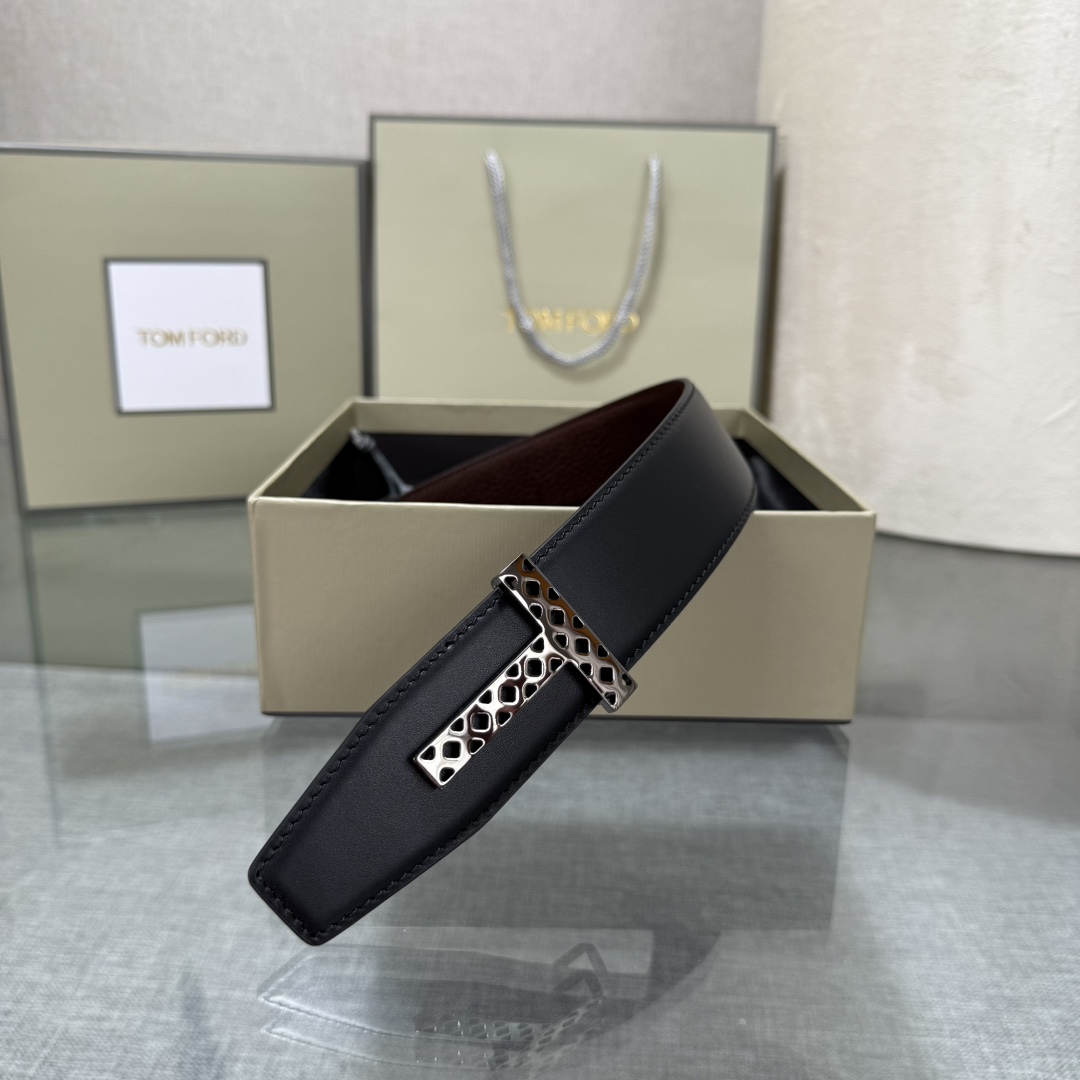 Tom Ford Basic Belt Top Grain Leather