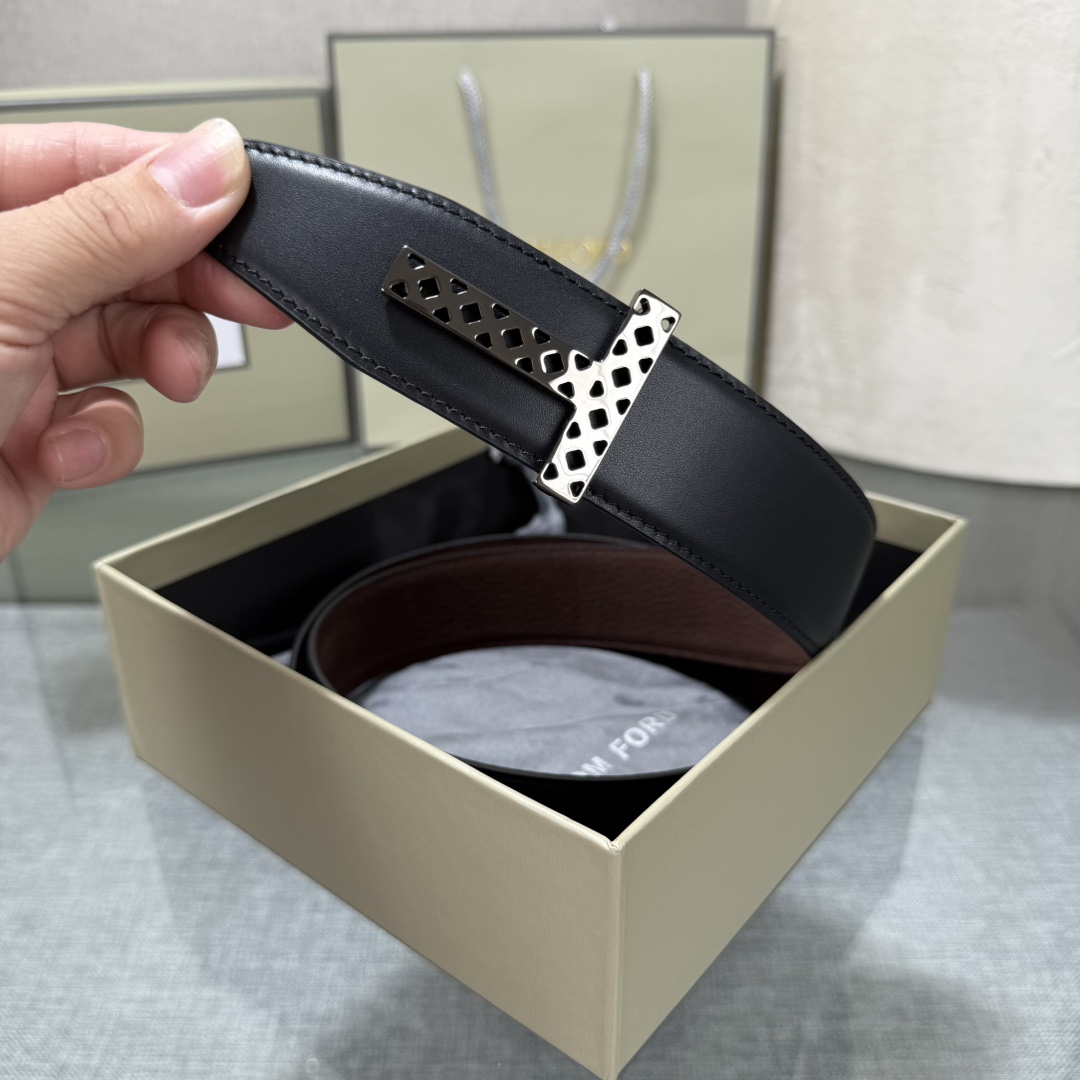 Tom Ford Basic Belt Top Grain Leather