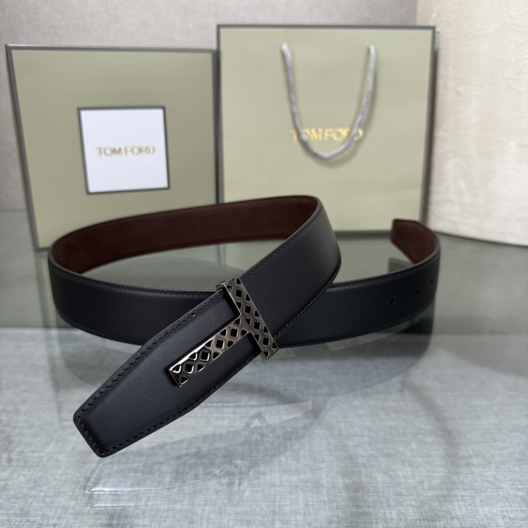 Tom Ford Basic Belt Top Grain Leather