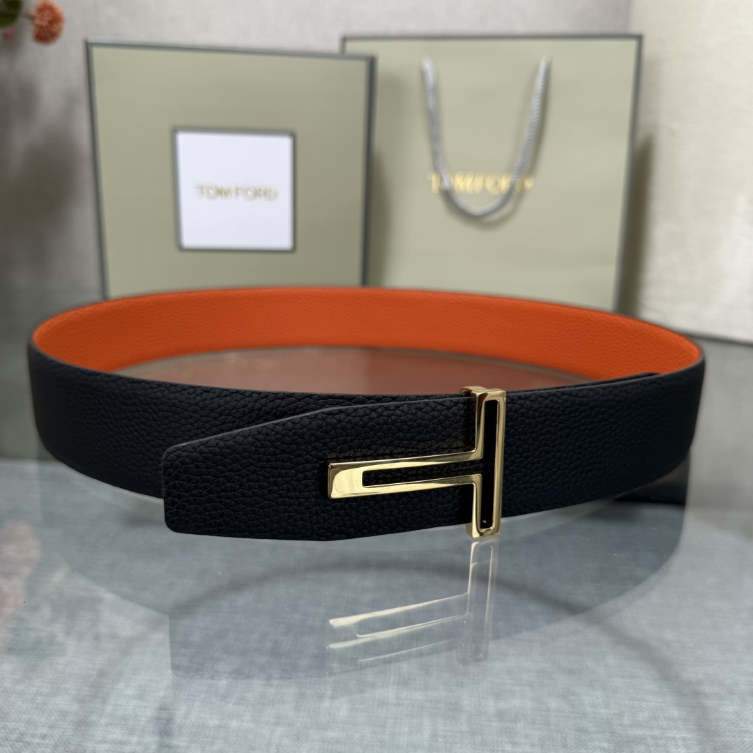 Tom Ford Basic Belt Top Grain Leather