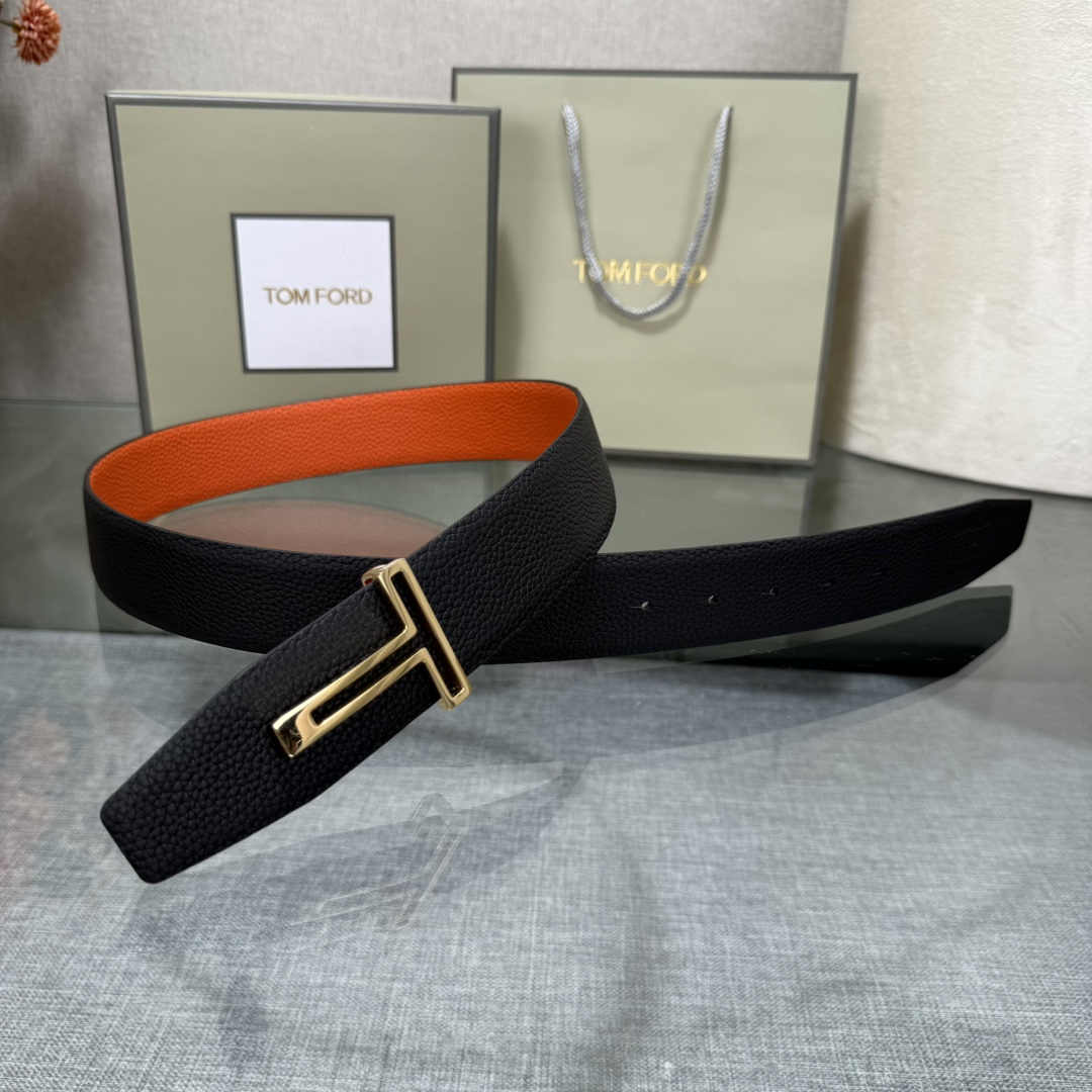 Tom Ford Basic Belt Top Grain Leather