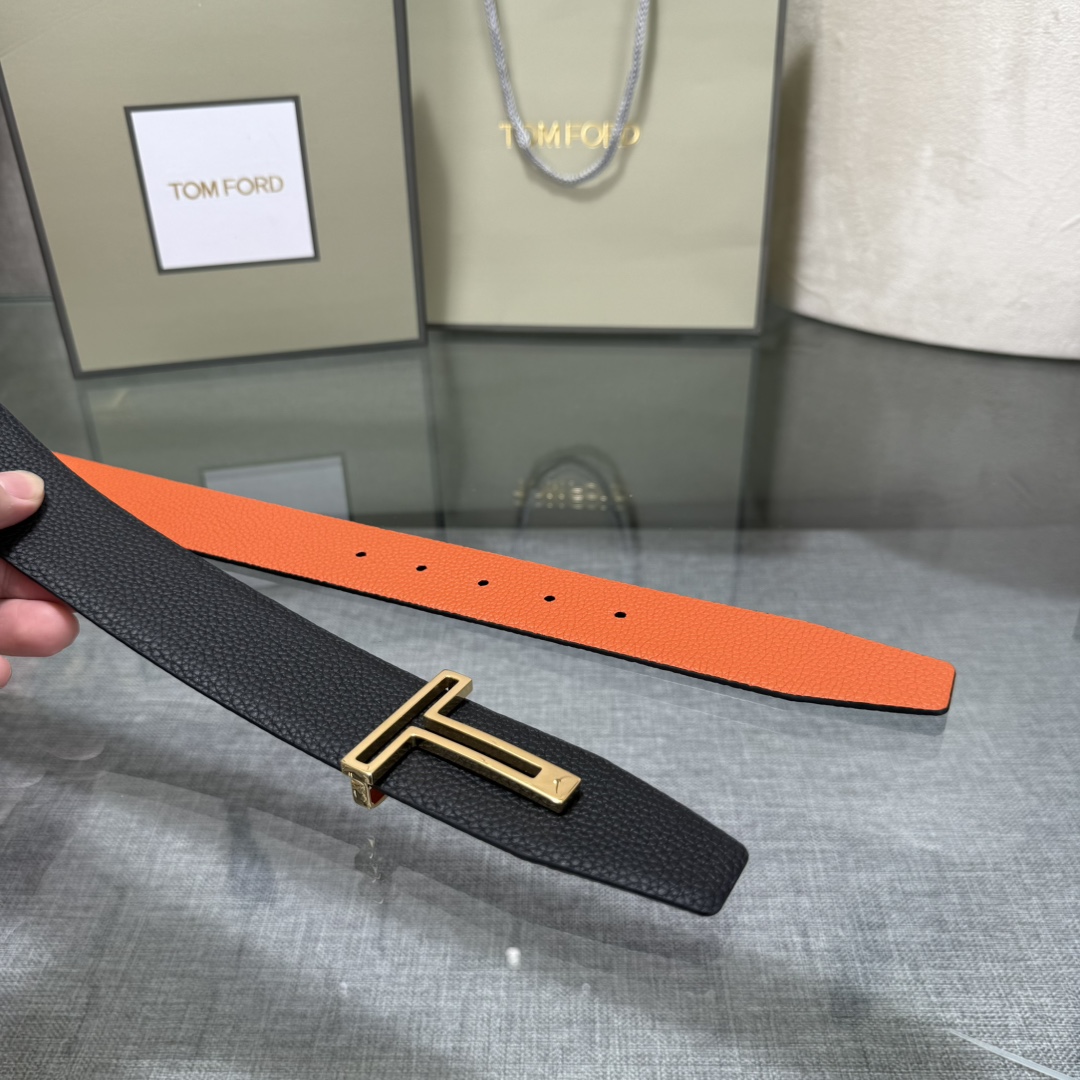 Tom Ford Basic Belt Top Grain Leather