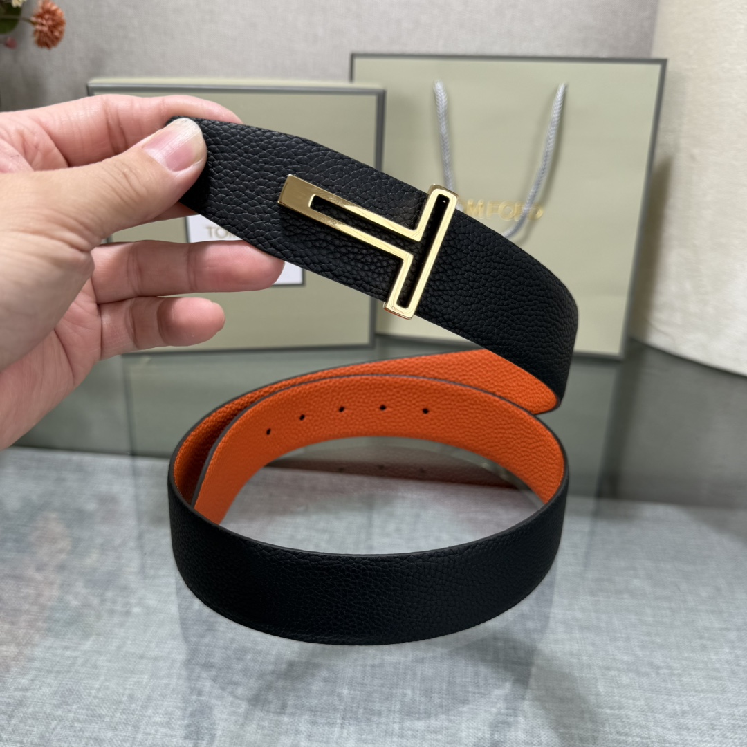 Tom Ford Basic Belt Top Grain Leather