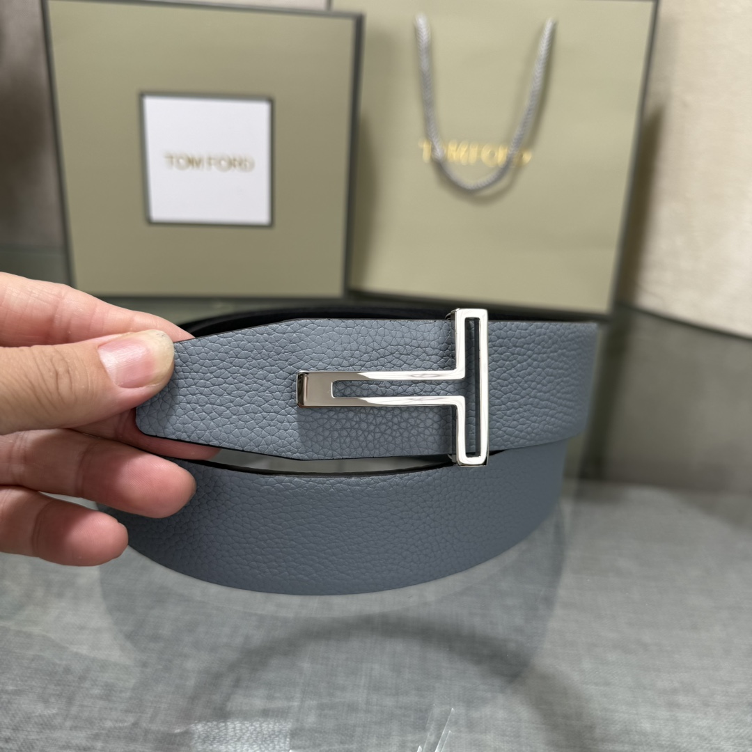 Tom Ford Basic Belt Top Grain Leather